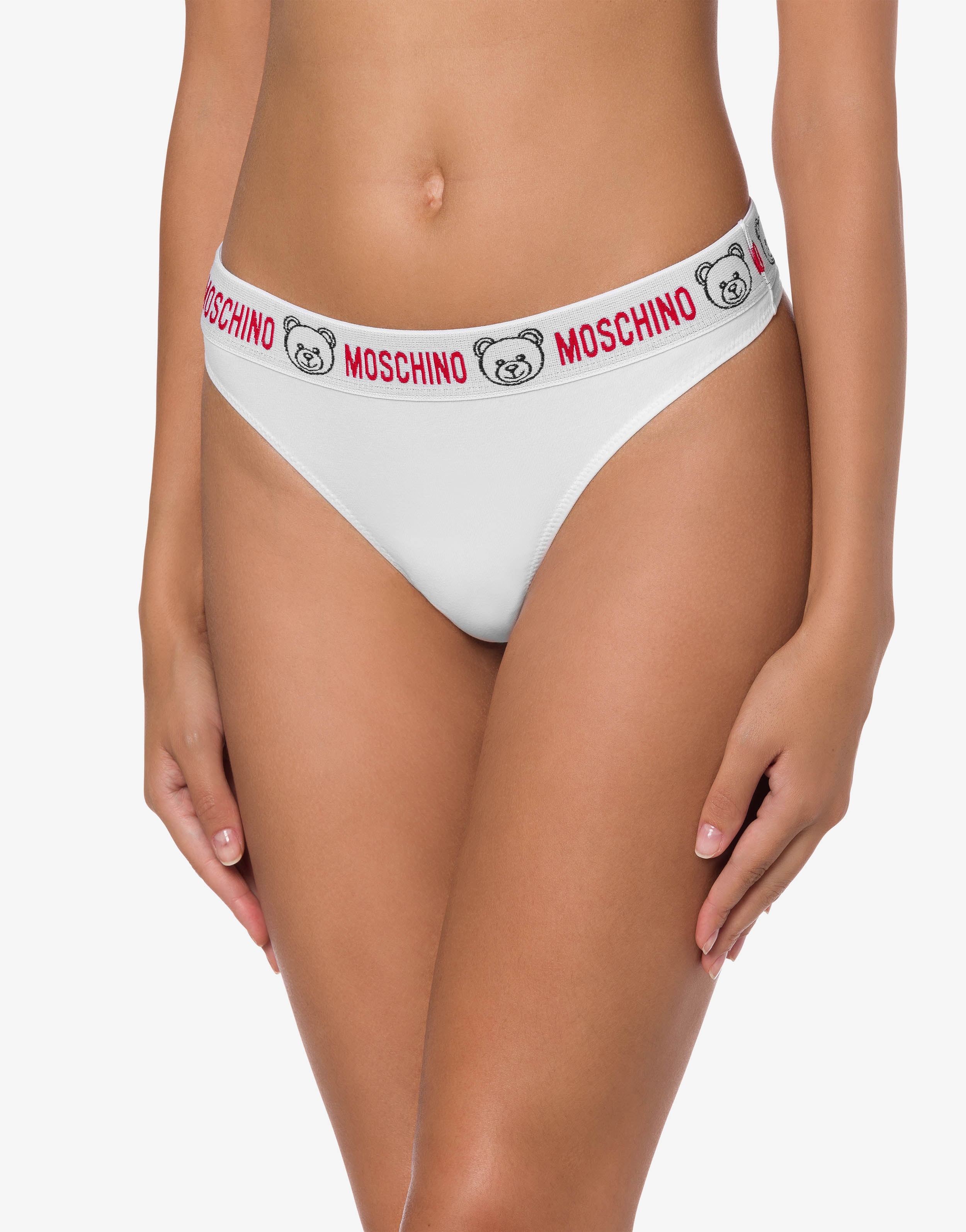 ELASTIC TEDDY THONG - 2