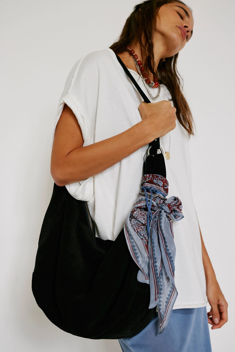 Roma Suede Tote Bag 6