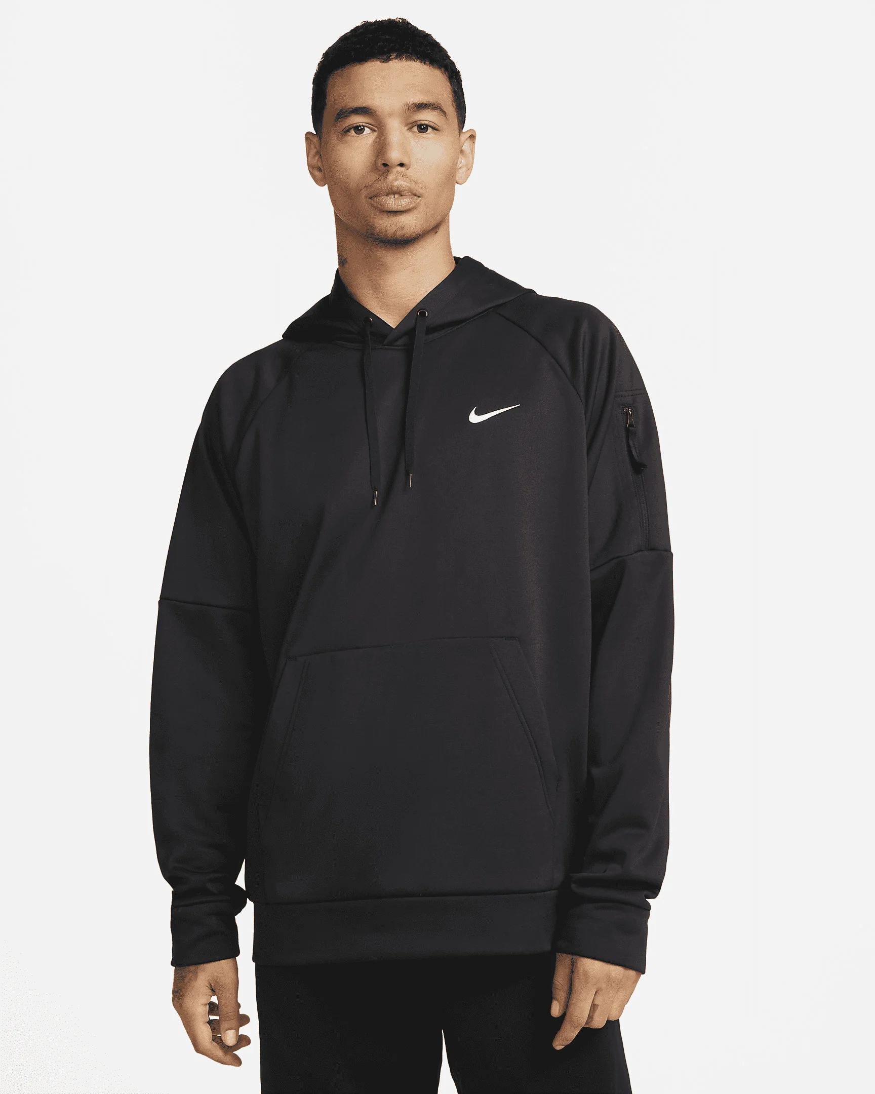 Nike Therma Men's Therma-FIT Hooded Fitness Pullover - 1