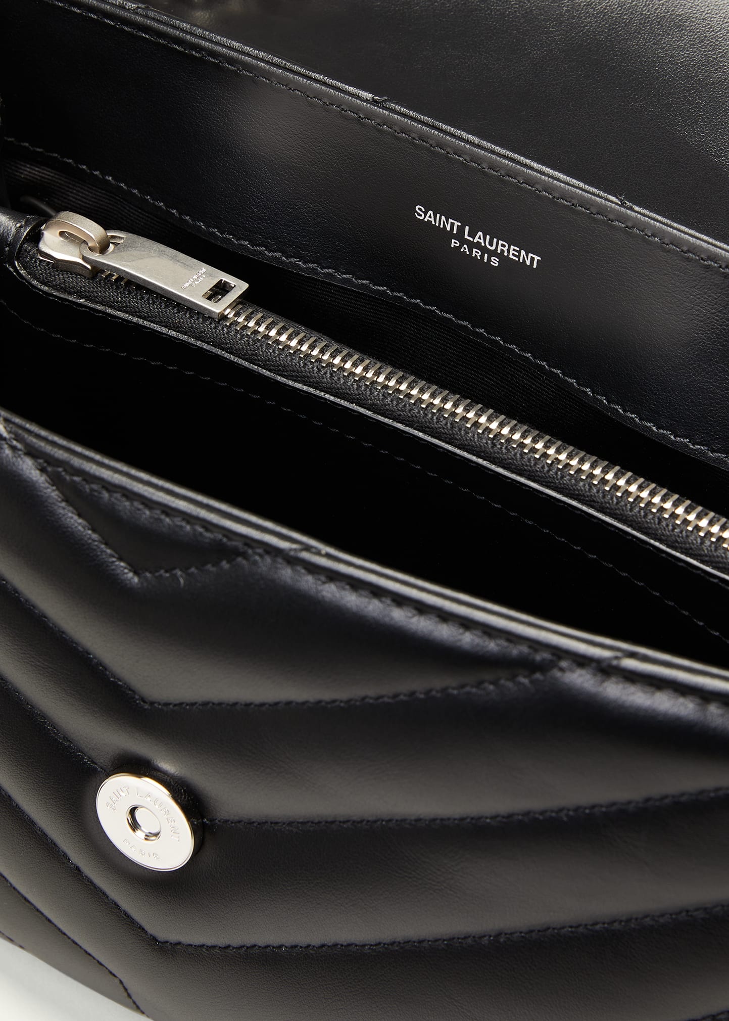 Loulou Small Matelasse Calfskin Flap Bag - 4