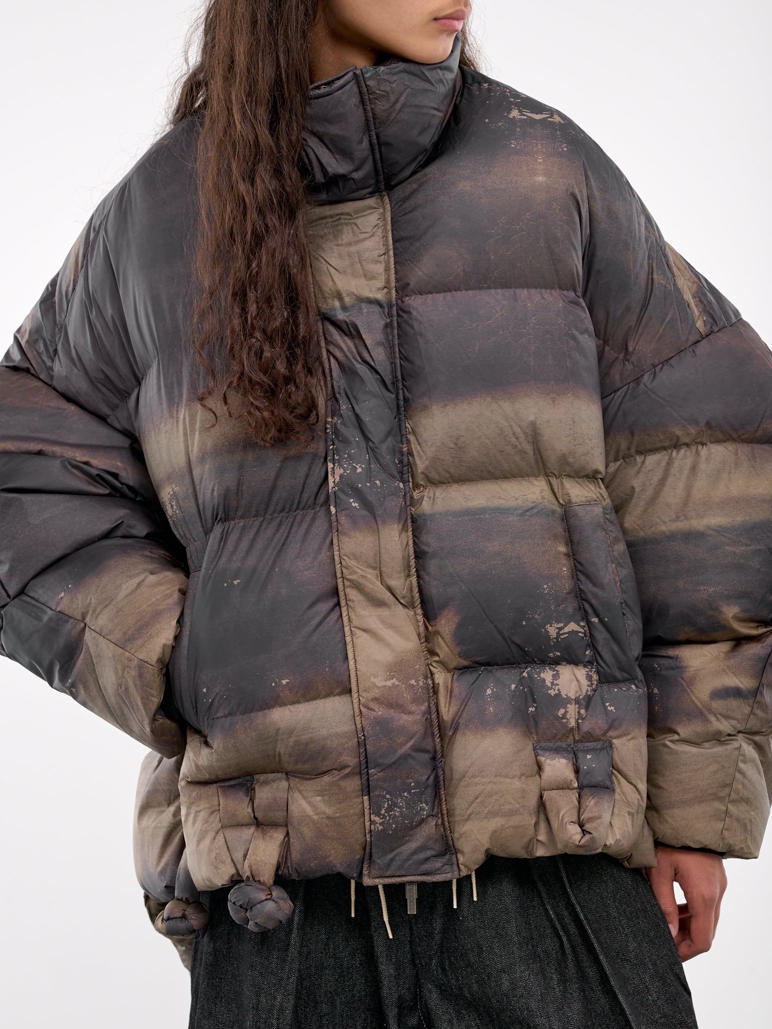 Printed Down Jacket - 4