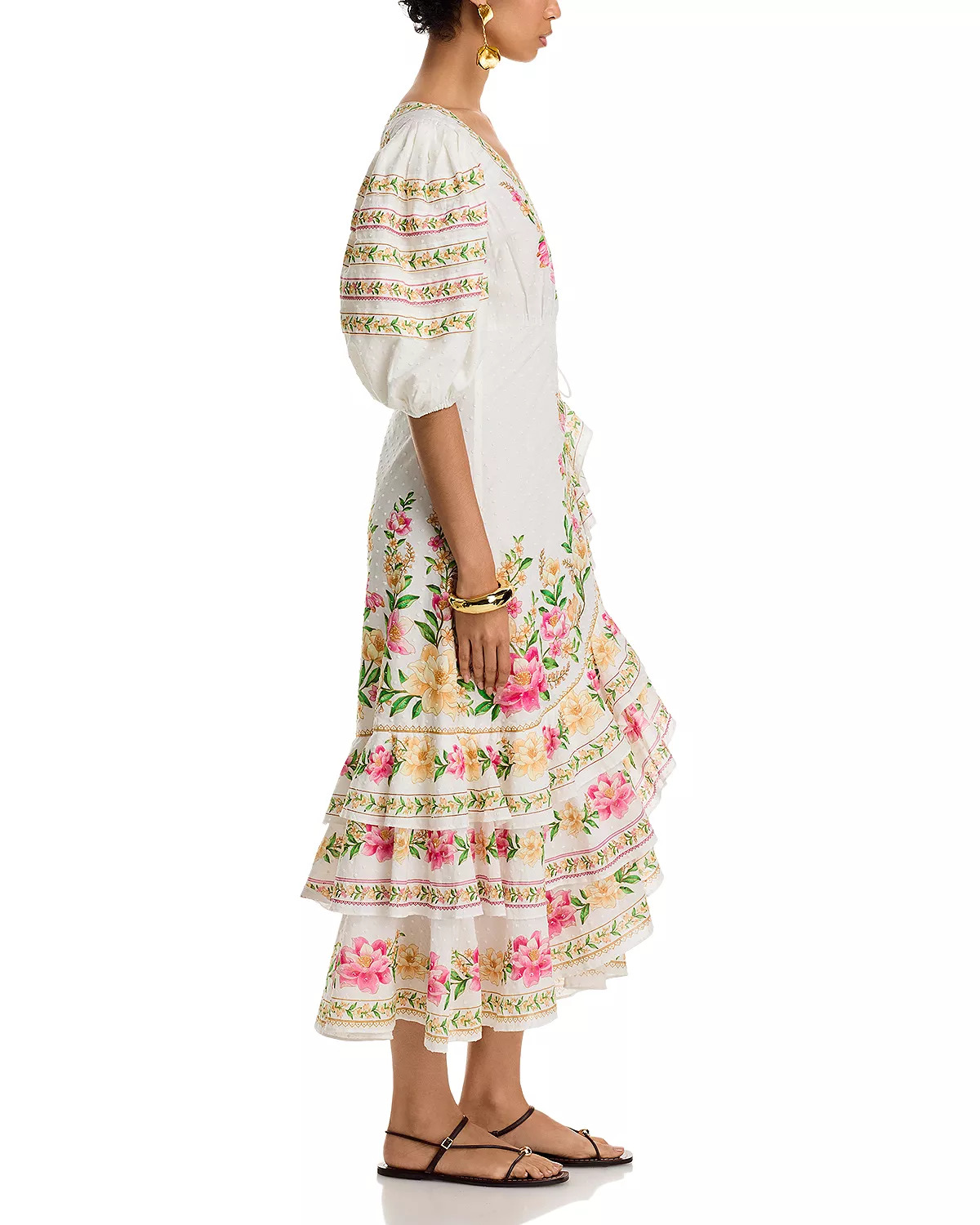 Palm Dream Wrap Dress - 5
