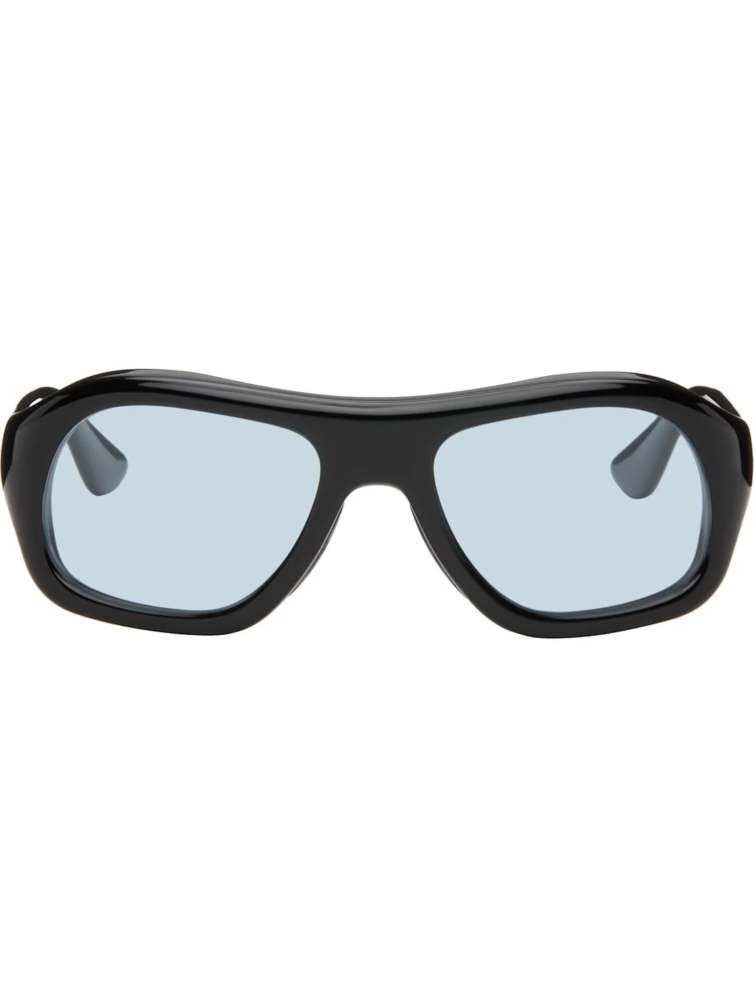 Black Gray Sunglasses - 1