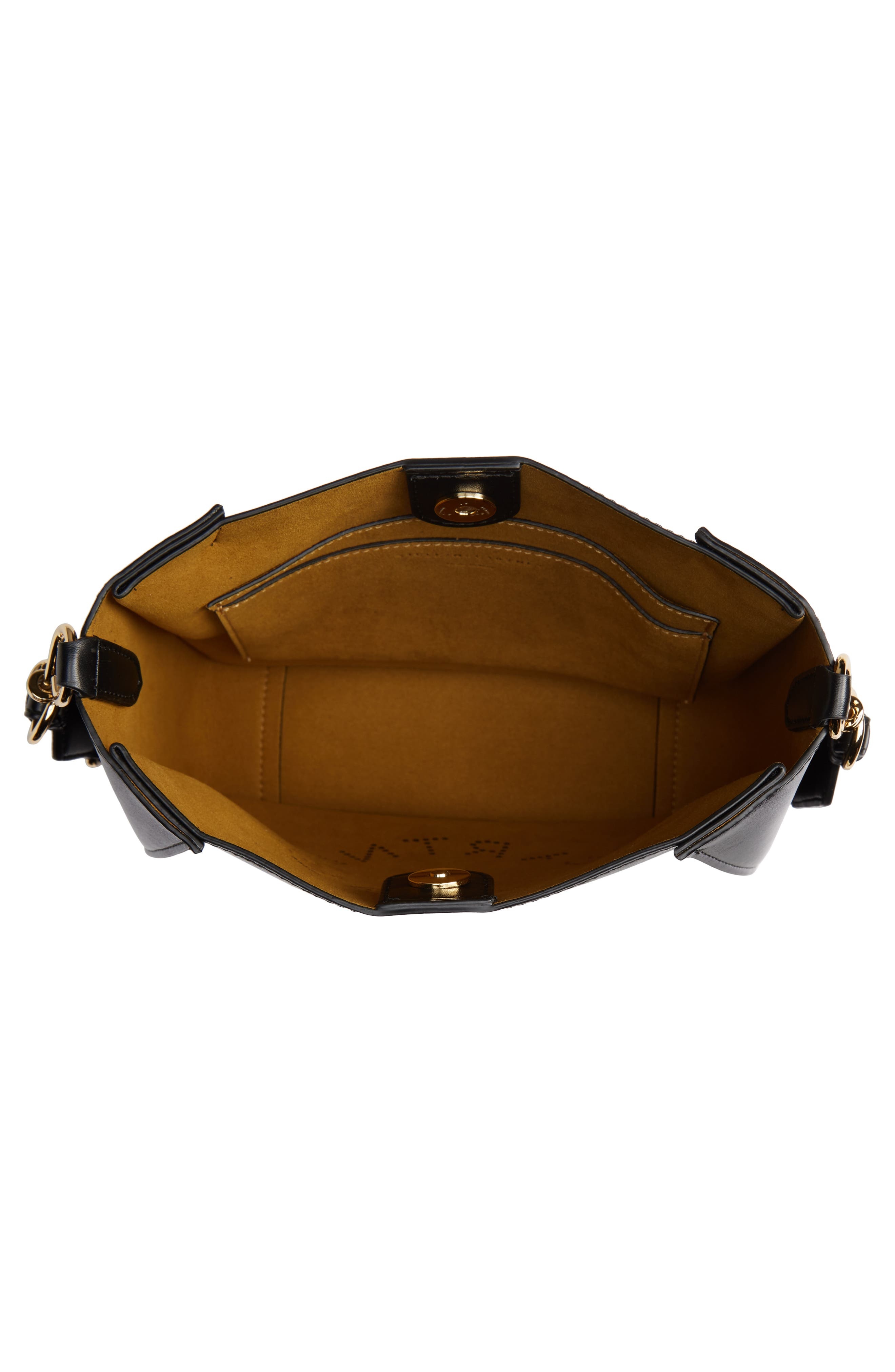 Stella McCartney Mini Faux Leather Crossbody Bag in Black at Nordstrom - 4