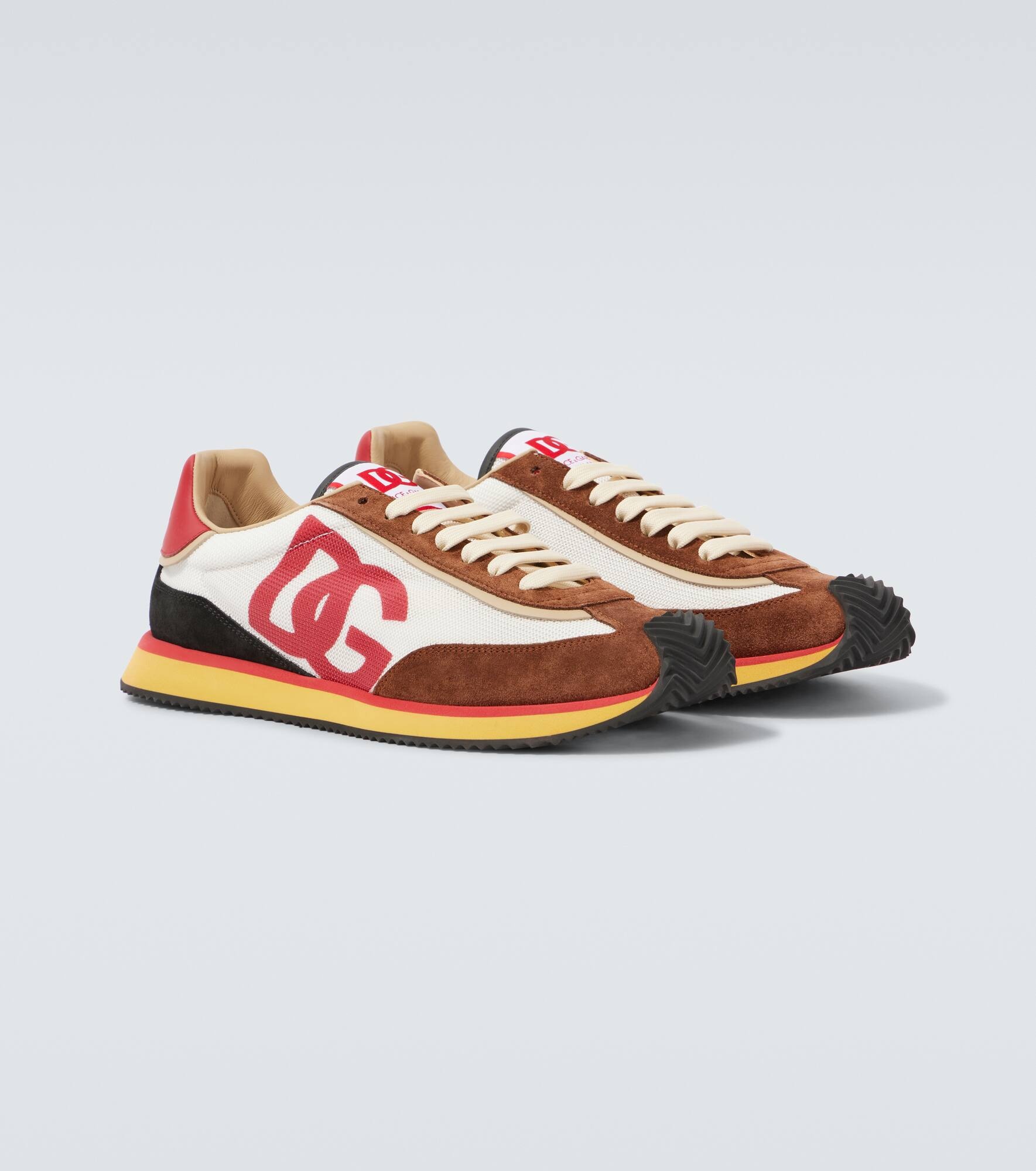 DG Runner suede-trimmed sneakers - 5