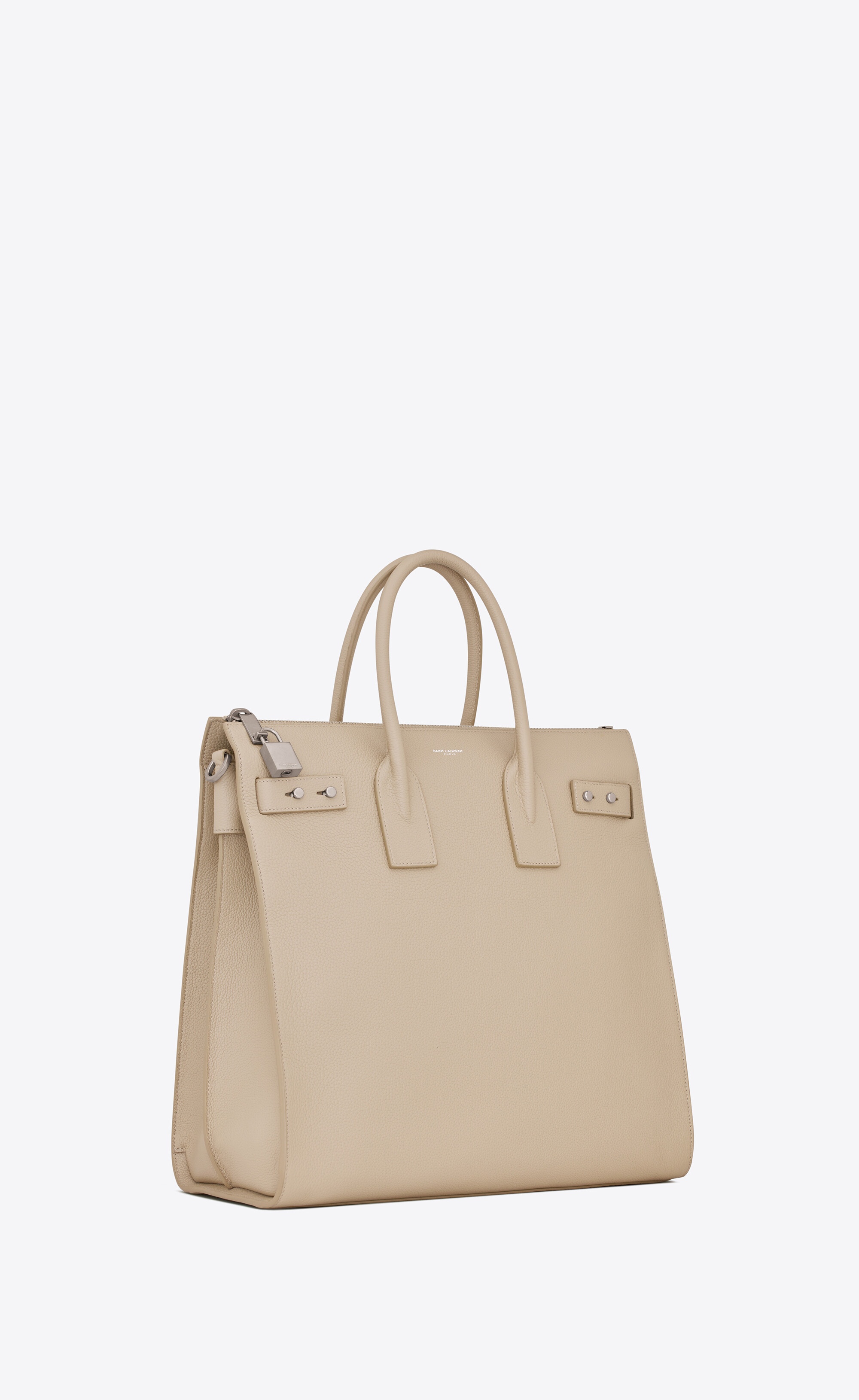 sac de jour north/south in grained leather - 4