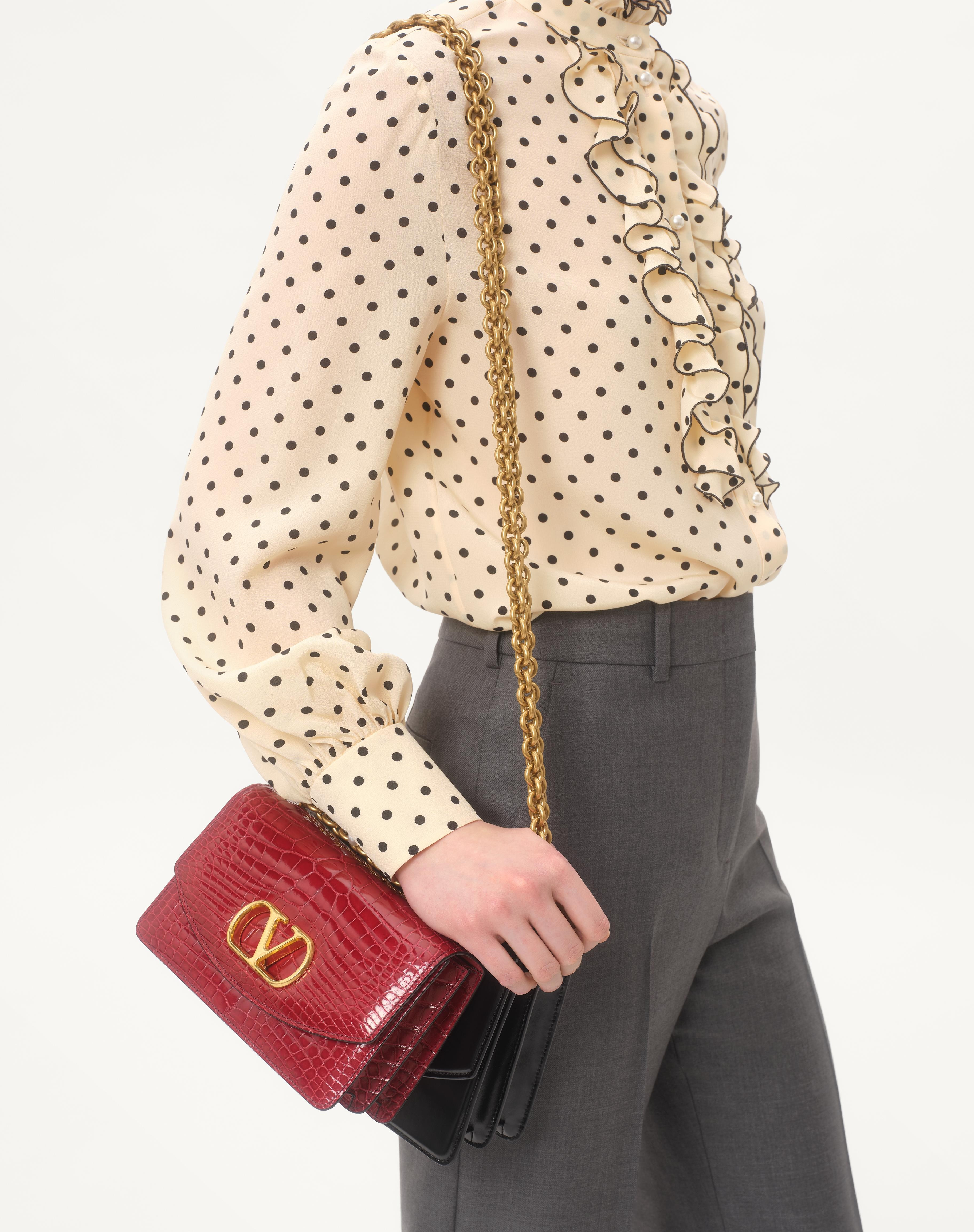 CREPE DE CHINE SHIRT WITH PLUSDEPOIS PRINT - 3