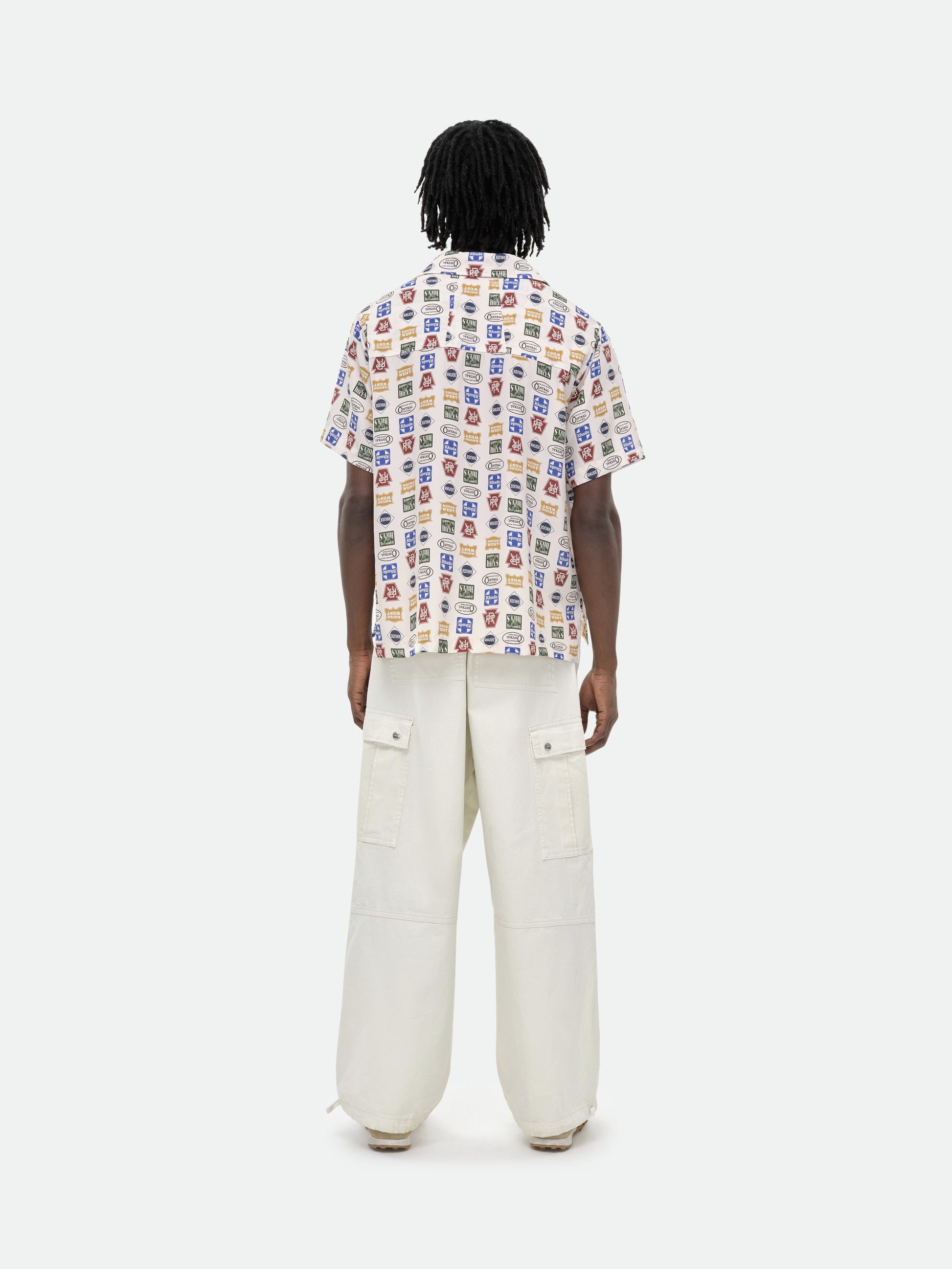 TRUCKER PRINT SILK SHIRT - 9