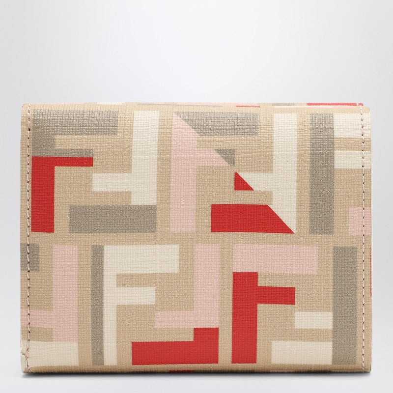 Fendi Multicoloured Ff Fabric Wallet Women - 2