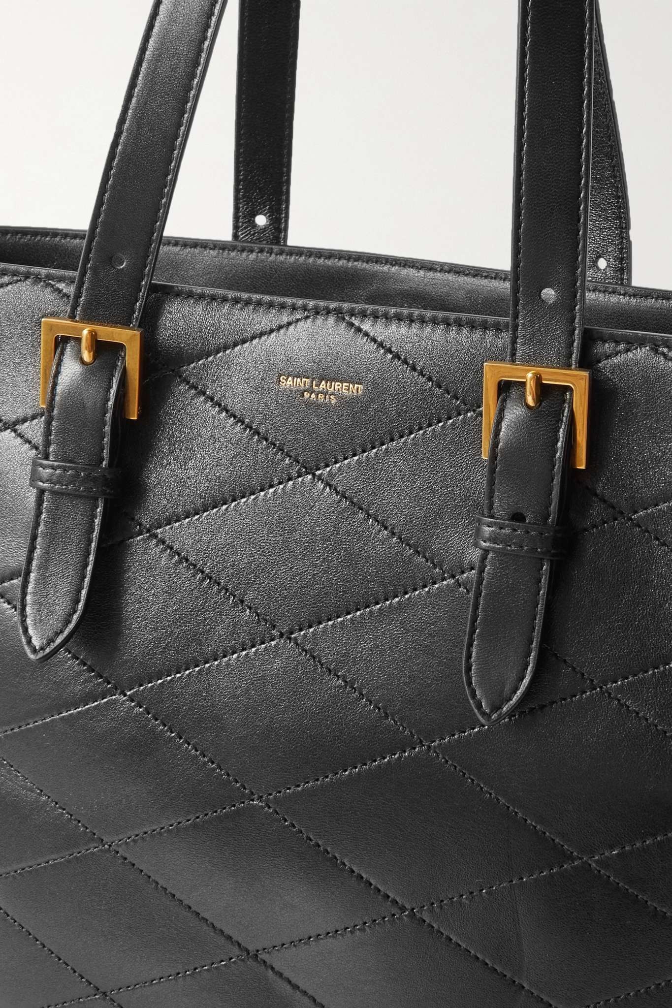 Talia quilted leather tote - 4