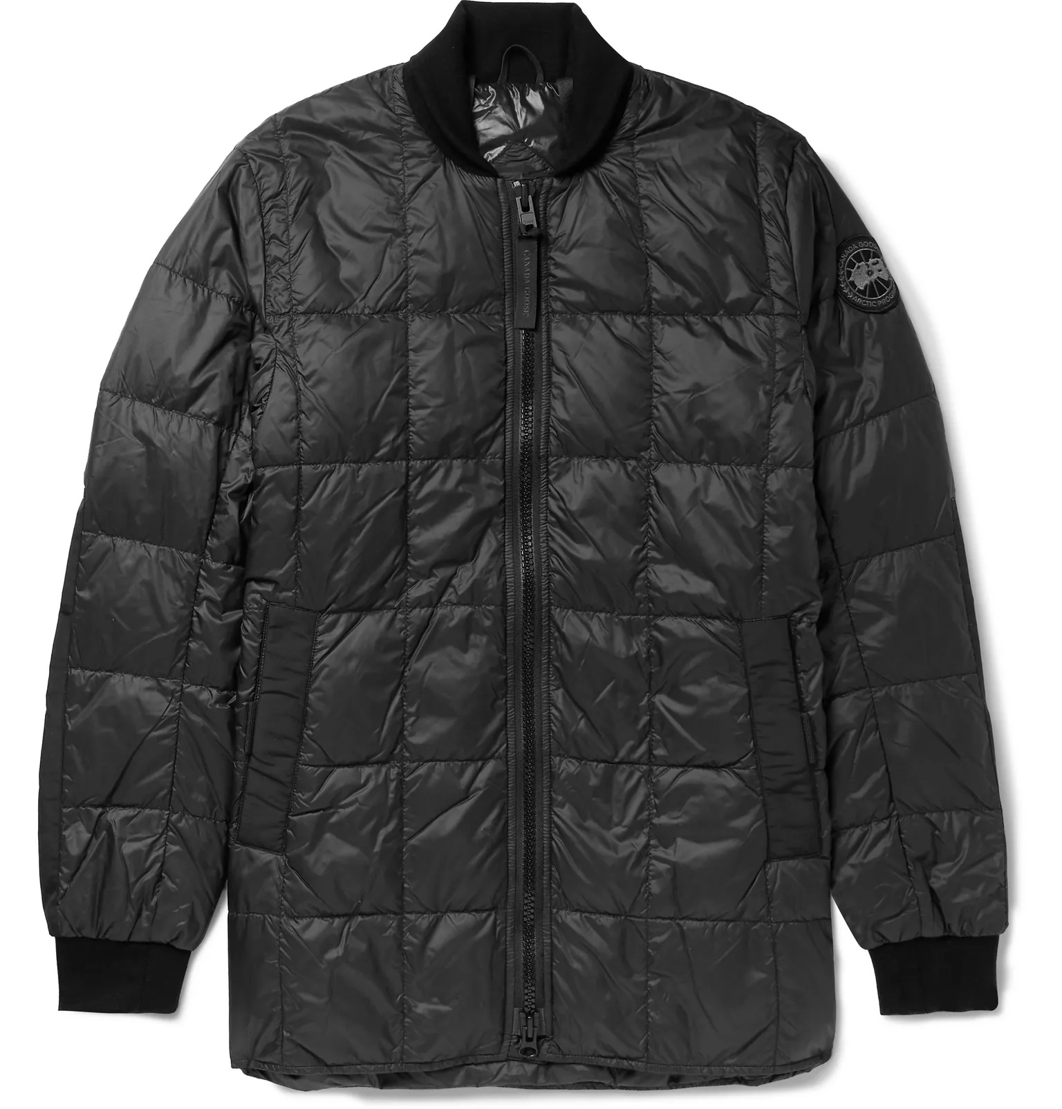 Harbord Quilted Shell Down Bomber Jacket - 1