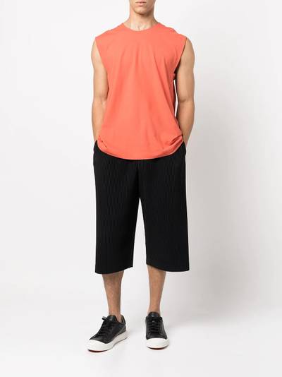 ISSEY MIYAKE Hard Twist jersey-knit vest outlook