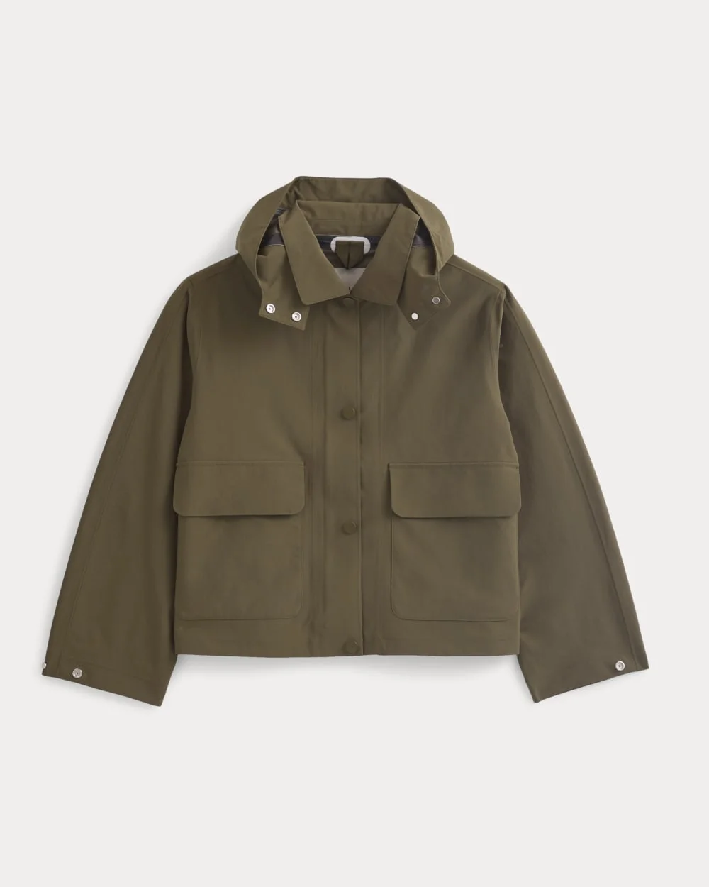 RE:CYCLED NYLON BARREL JACKET - 1