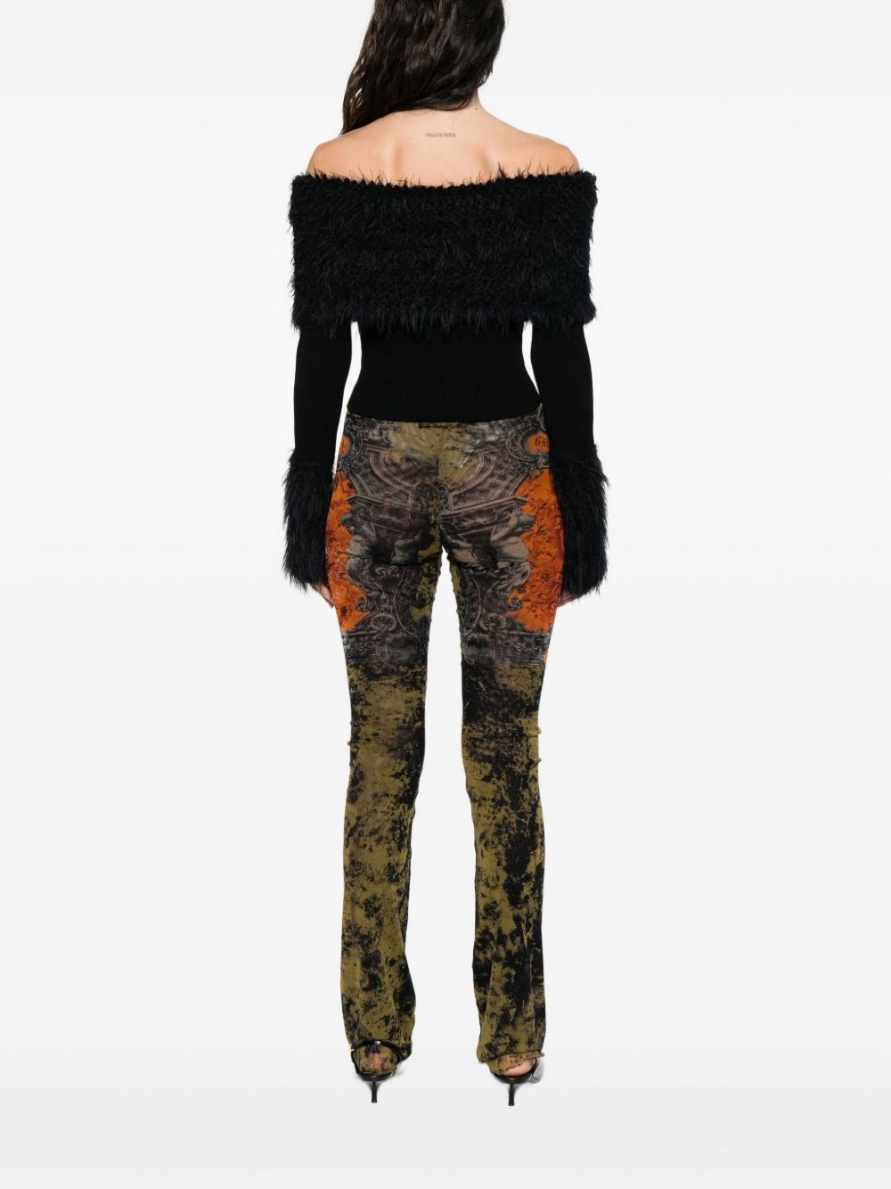 shearling sweater - 4