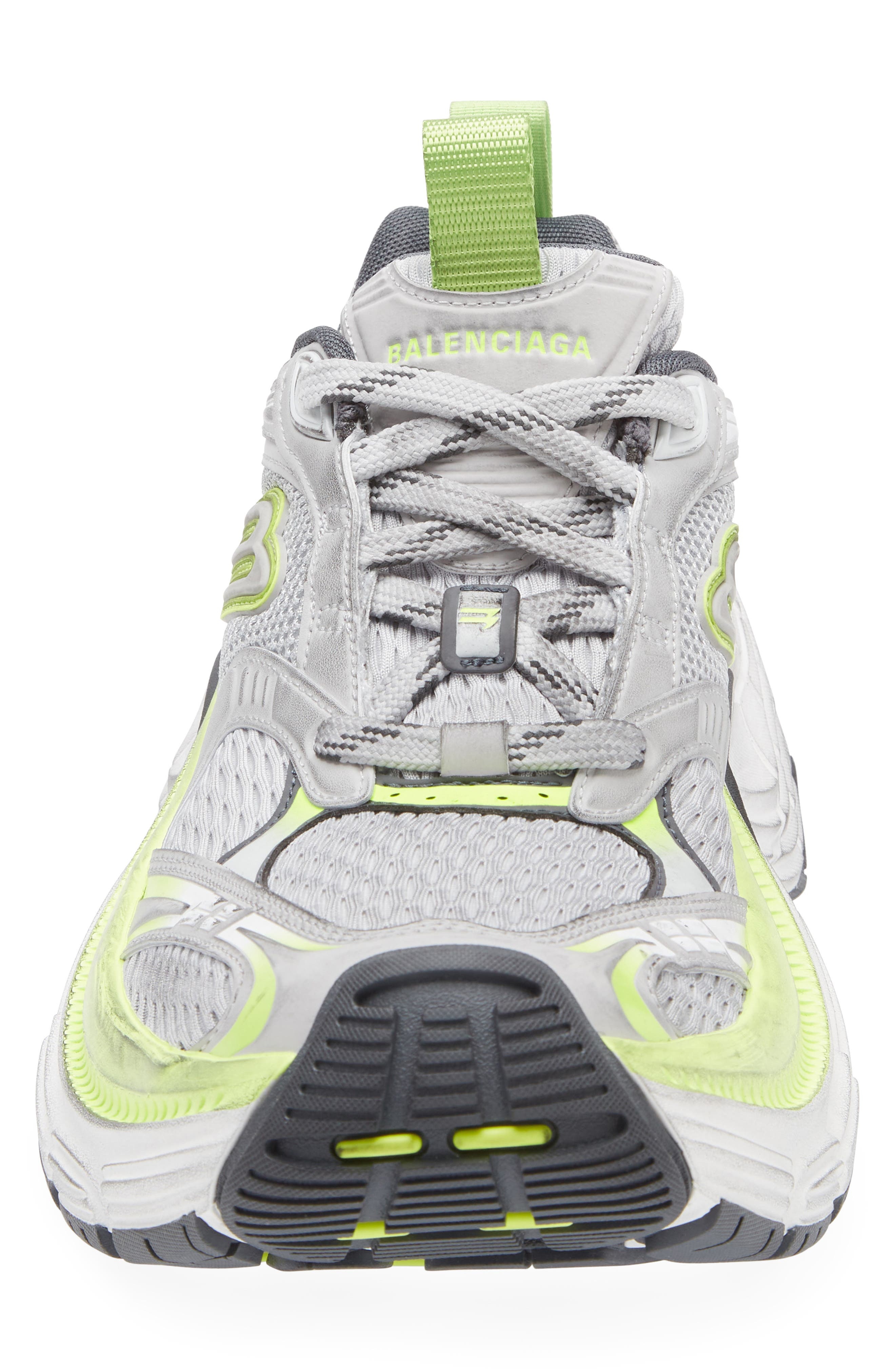Balenciaga 10XL Sneaker in Grey/White/Green at Nordstrom - 4