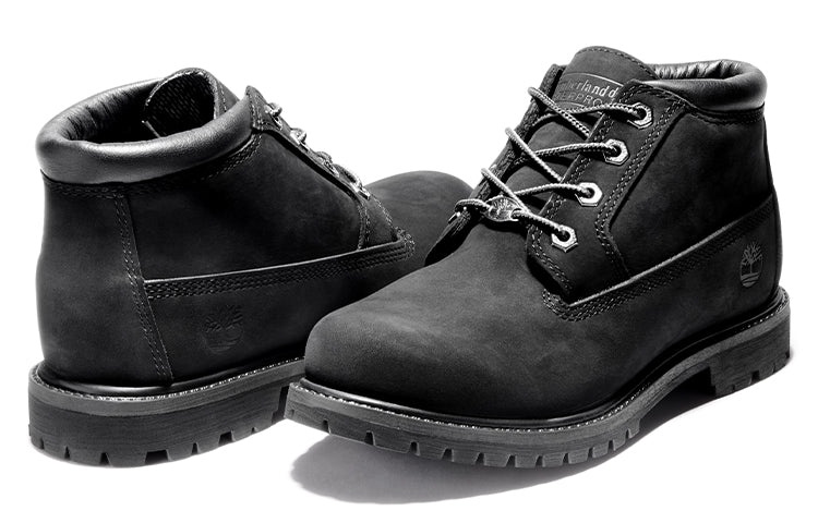 (WMNS) Timberland Nellie Warm Waterproof Chukka Boot 'Black' 23398001 - 2