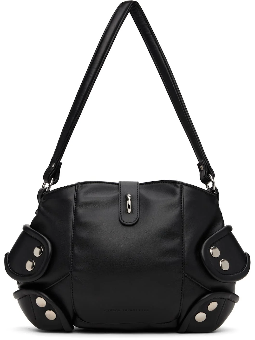 Black Shoulder Mask Bag - 1