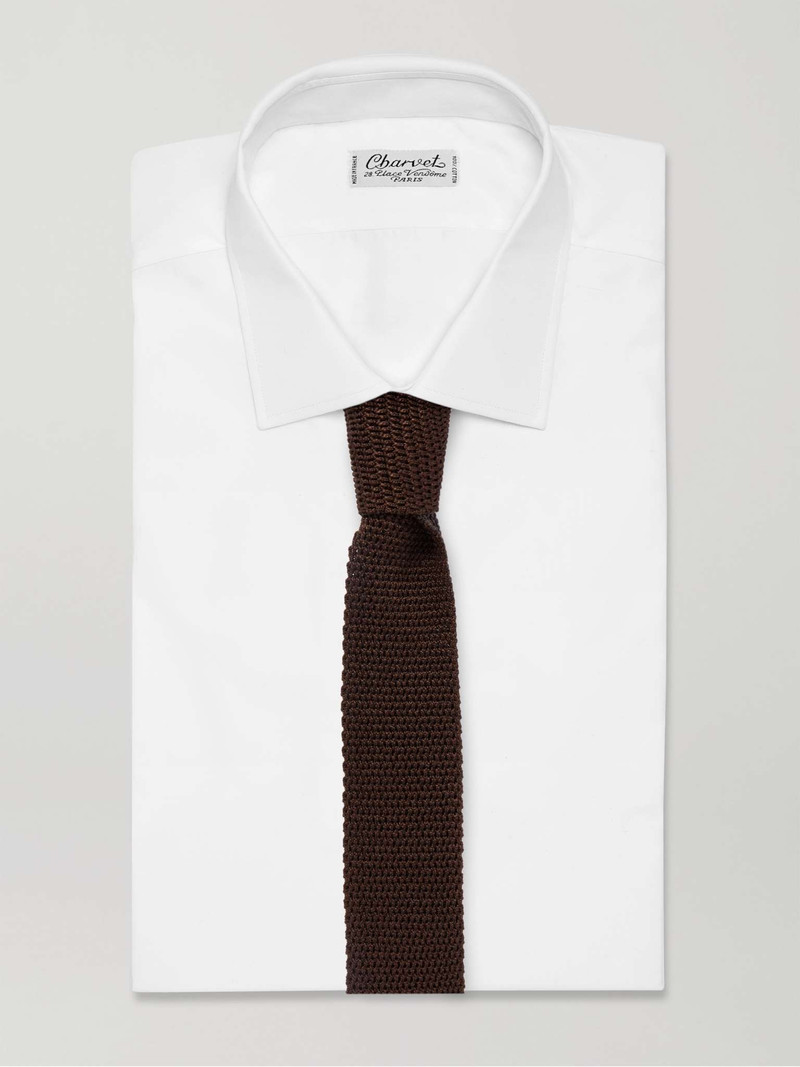 TOM FORD 7.5cm Knitted Silk Tie outlook