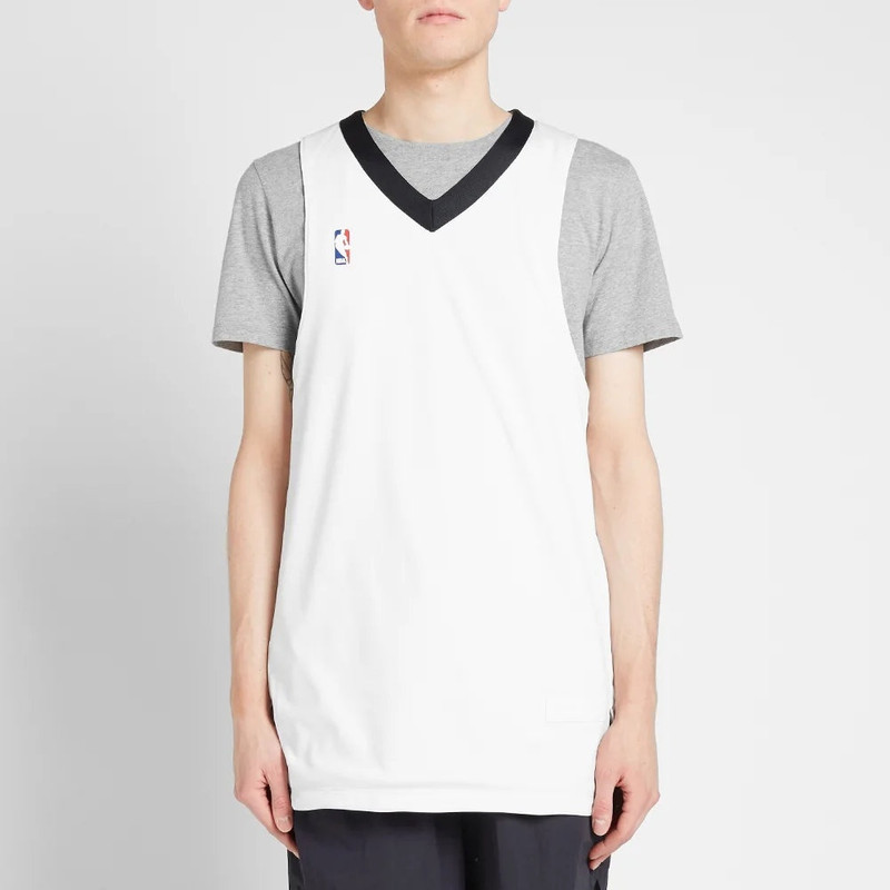 Nike Nike x Fear of God Reversible Jersey 'Summit White/Dark Heather Grey' AR0626-121 outlook