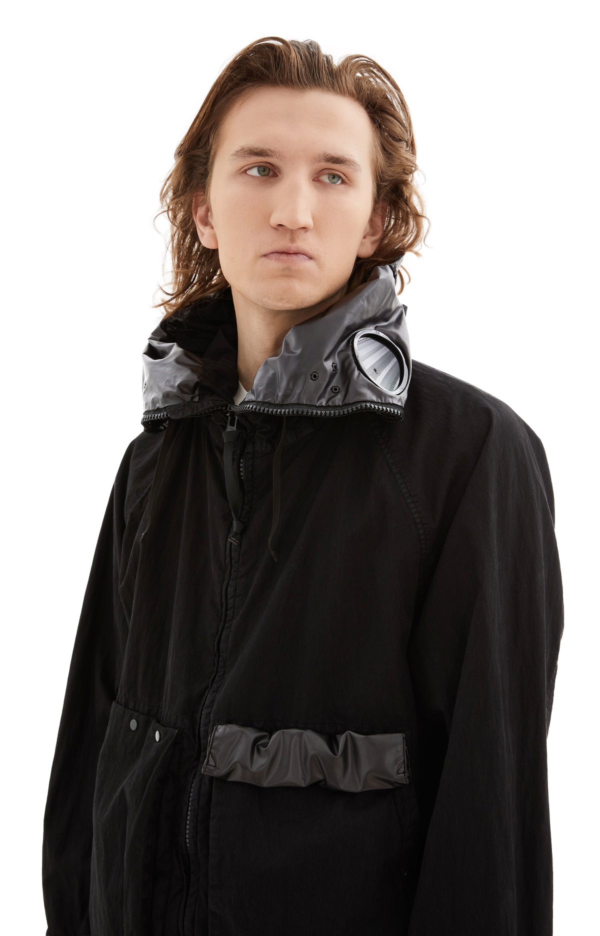 50 FILI GUM MIXED OUTERWEAR-MEDIUM JACKET (BLACK) - 5