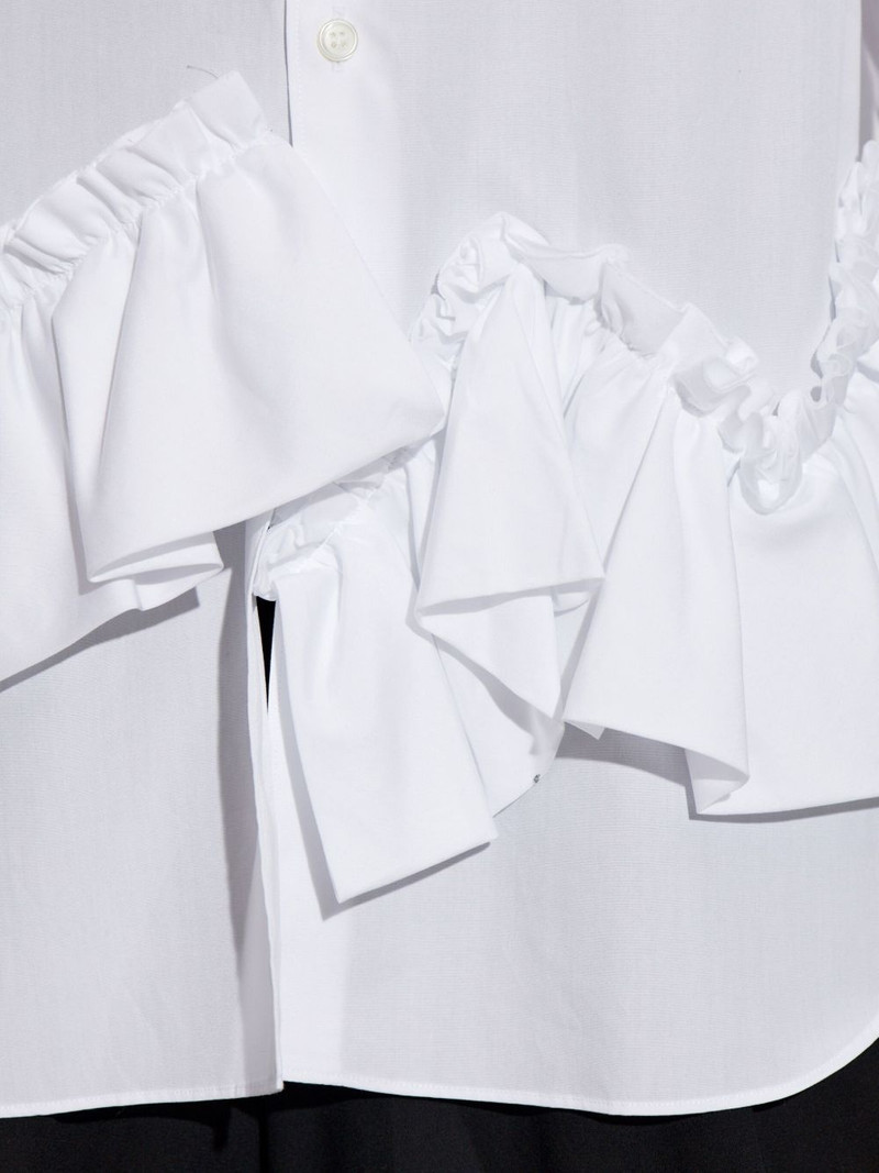 ruffled-trim shirt 5
