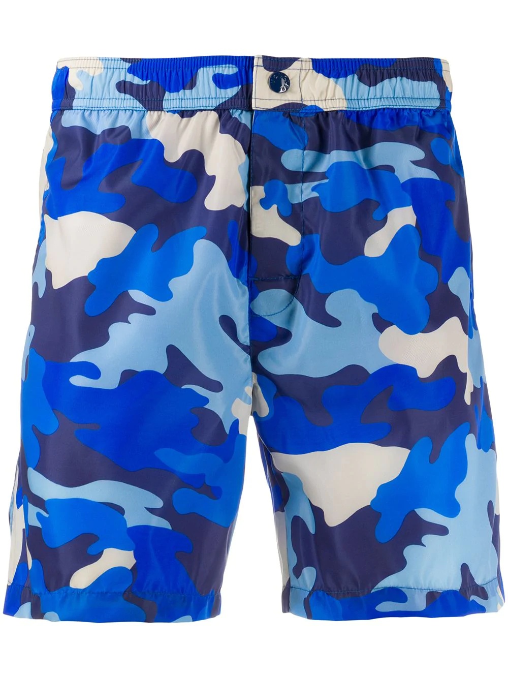 camouflage-print swim shorts - 1