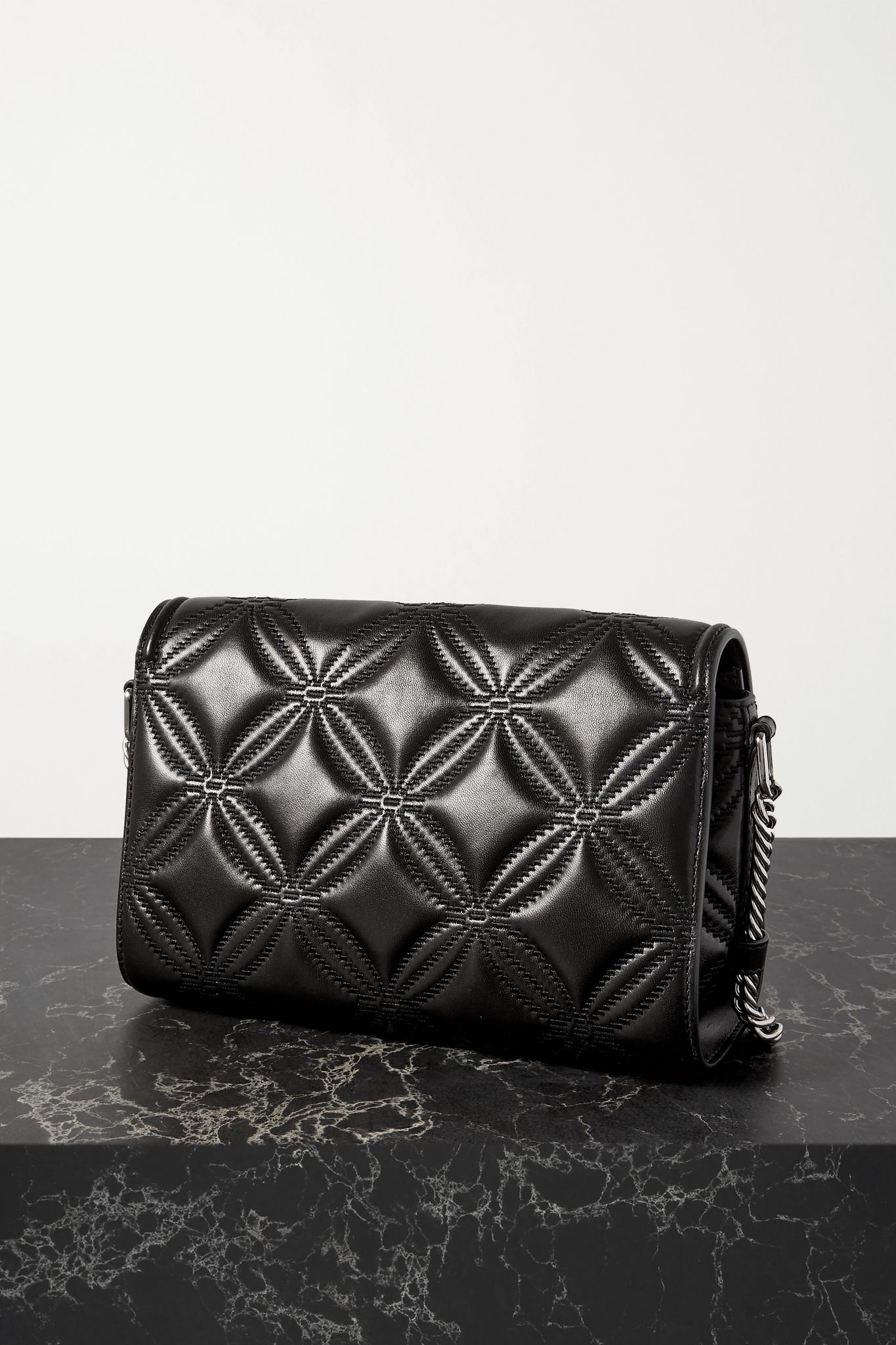 The Story quilted leather shoulder bag - 3