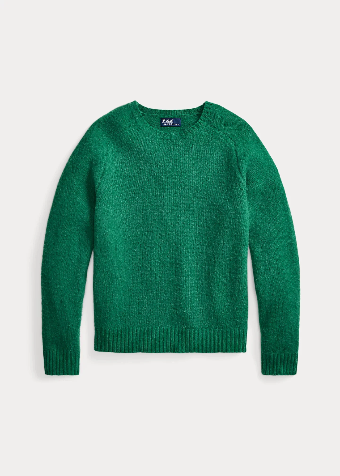 Suede-Patch Wool-Cashmere Sweater - 1