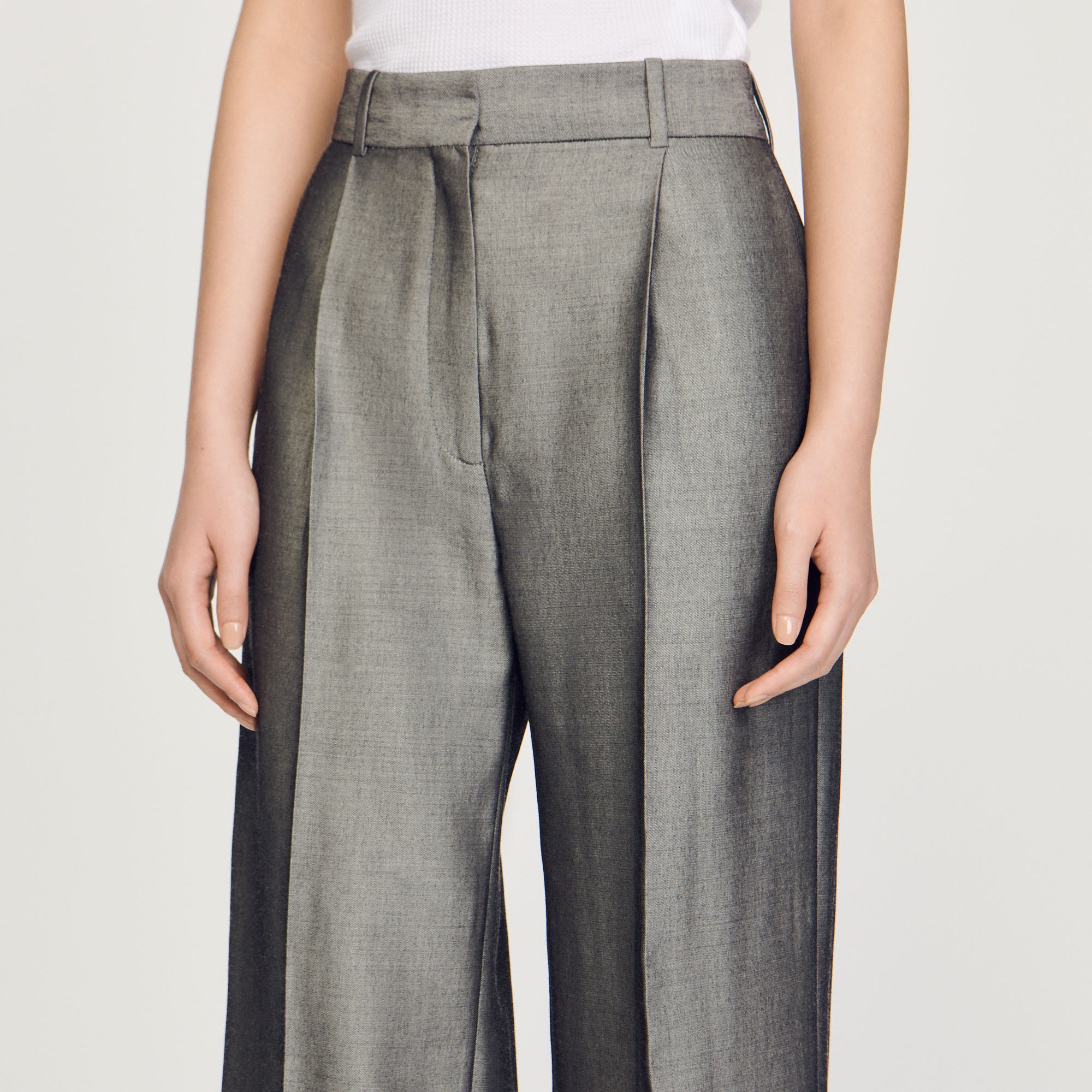 Wide-leg pants - 4