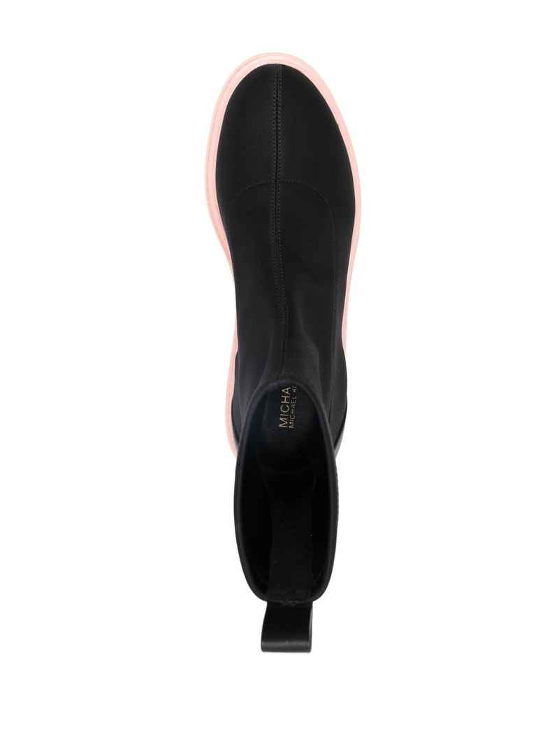 Comet ridged-rubber sole boots 4