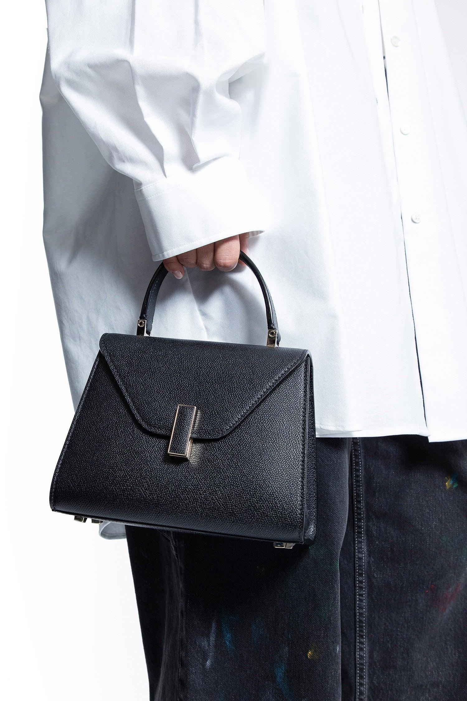 VALEXTRA WOMAN BLACK TOP HANDLE BAGS - 5