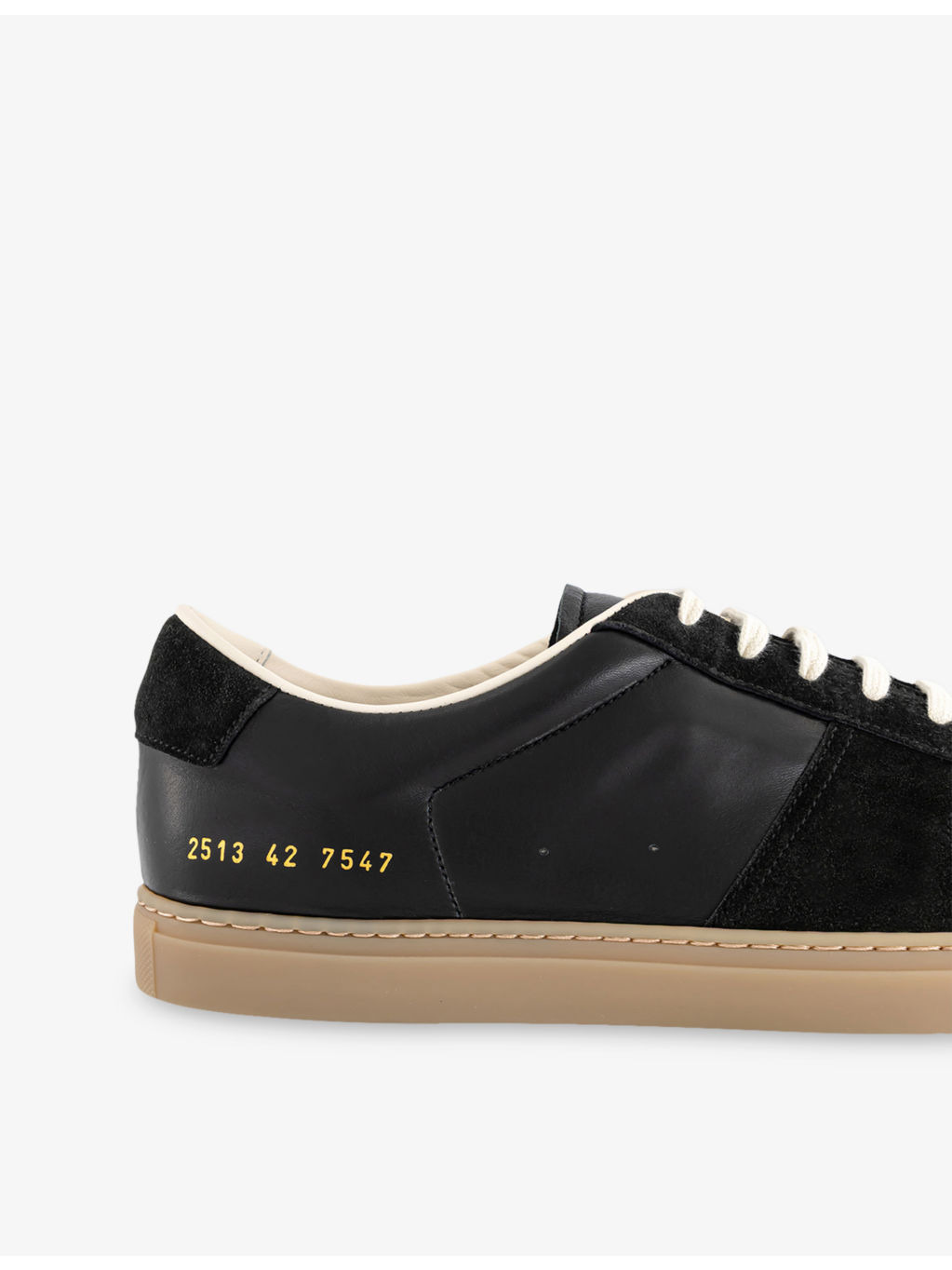 Bball Slim Gum Sole Leather Trainers - 5