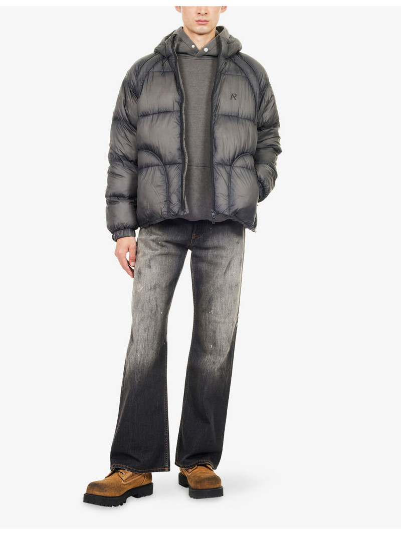 REPRESENT Translucent Hooded Shell Jacket outlook