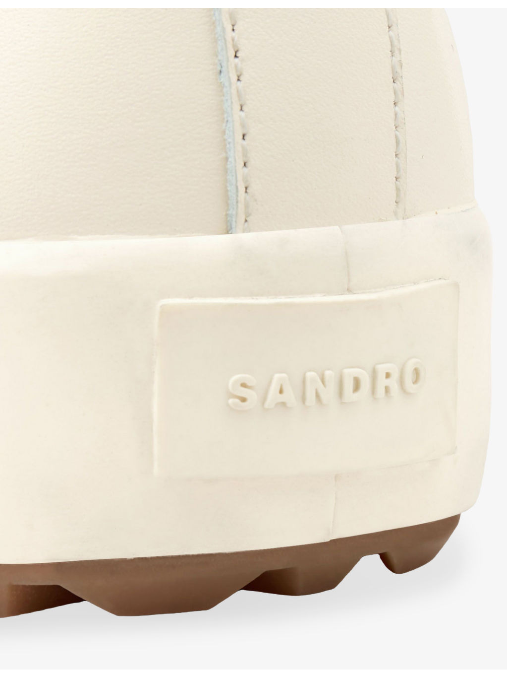 Brand-Patch Leather Low-Top Trainers - 4