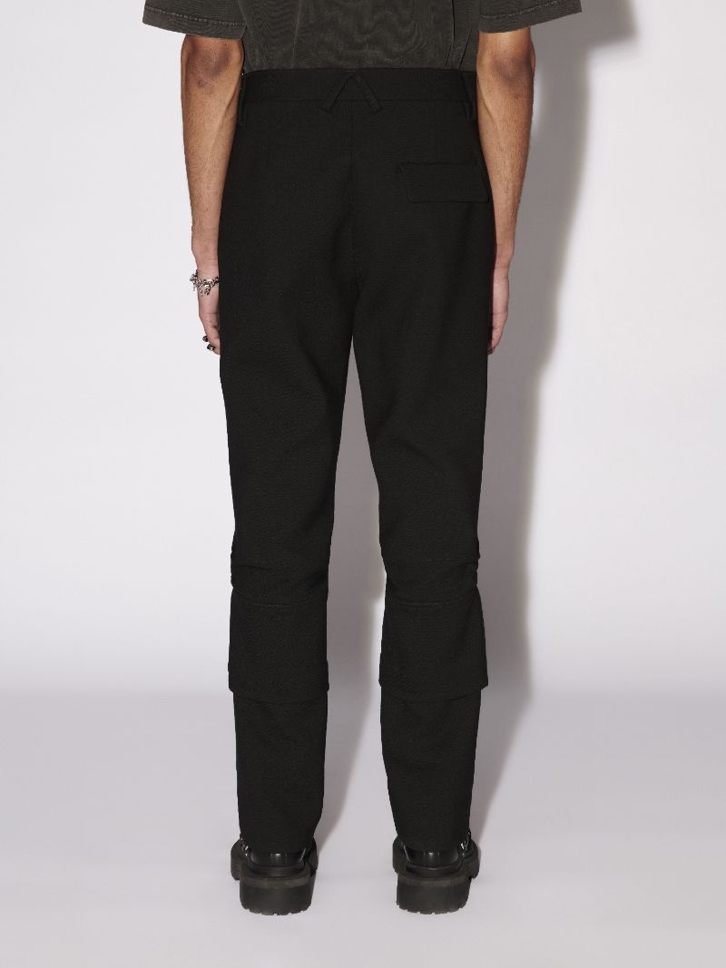 KNEE DETAIL PANTS - 8