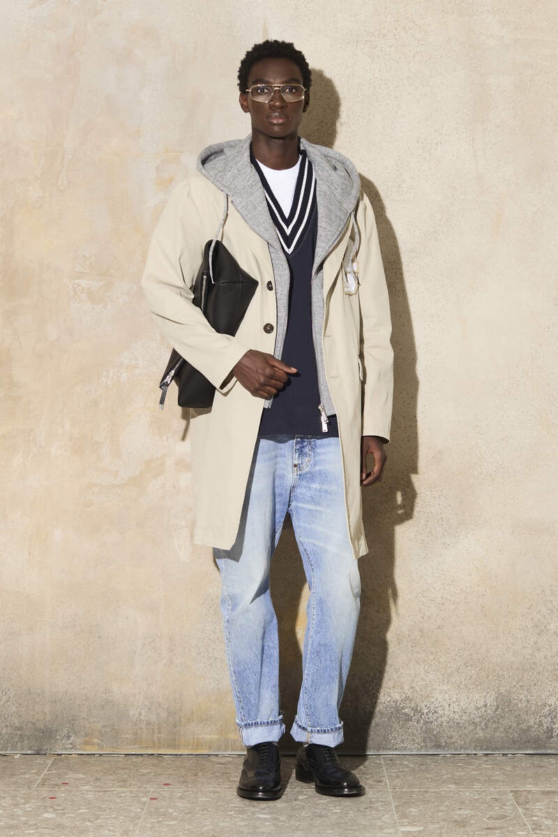 LIGHT DIAGONALE WASH LONDON BRO JEANS - 7