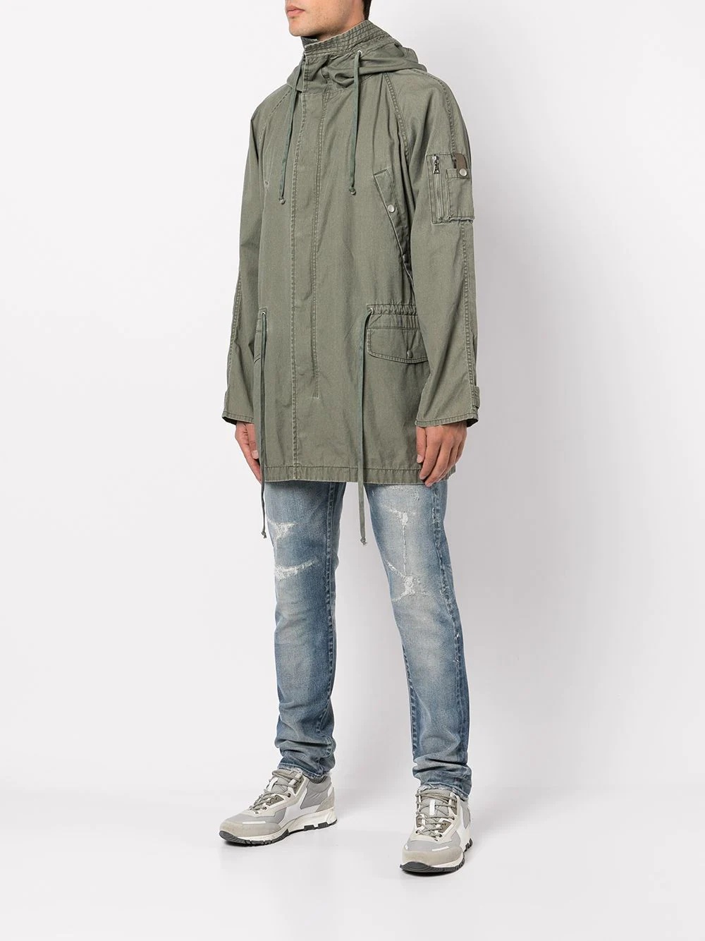 cotton poplin Frame II parka - 3