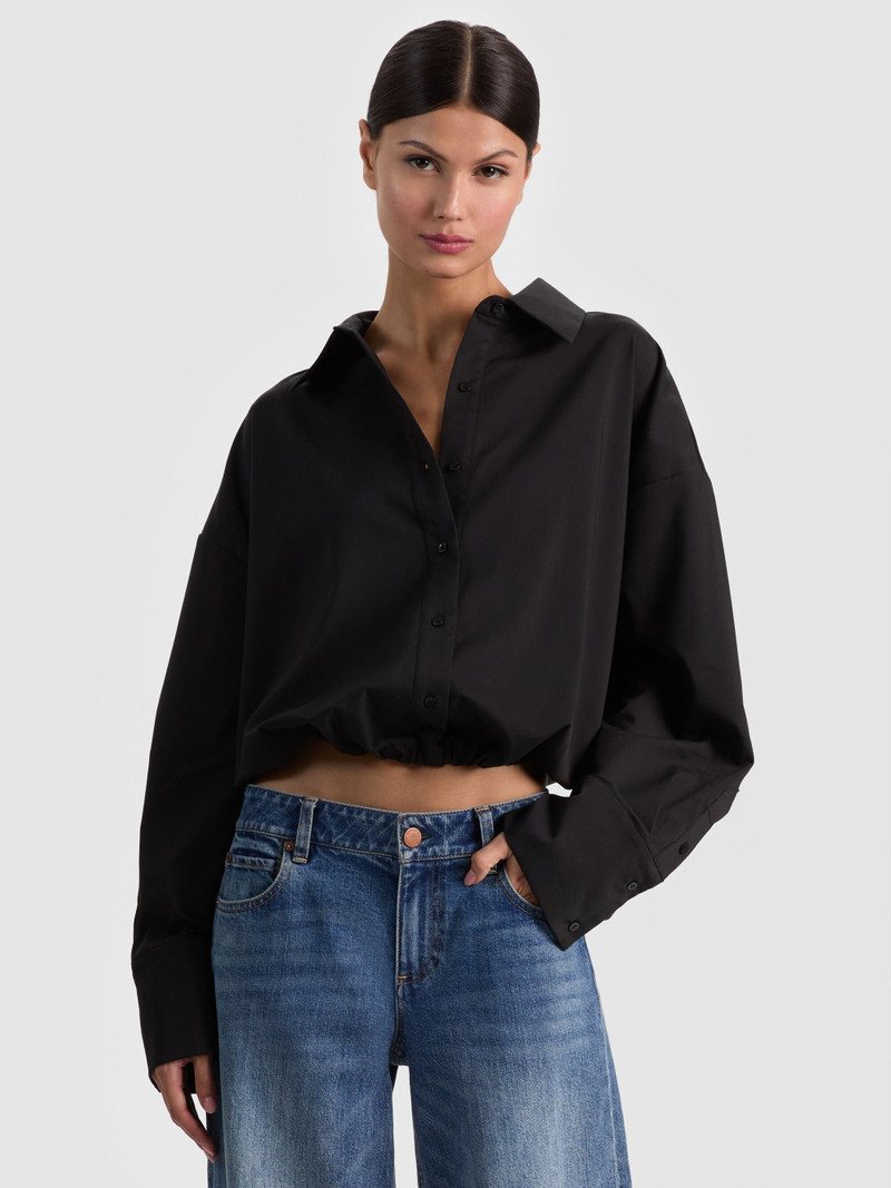 TOBIE CINCHED BUTTON DOWN 2