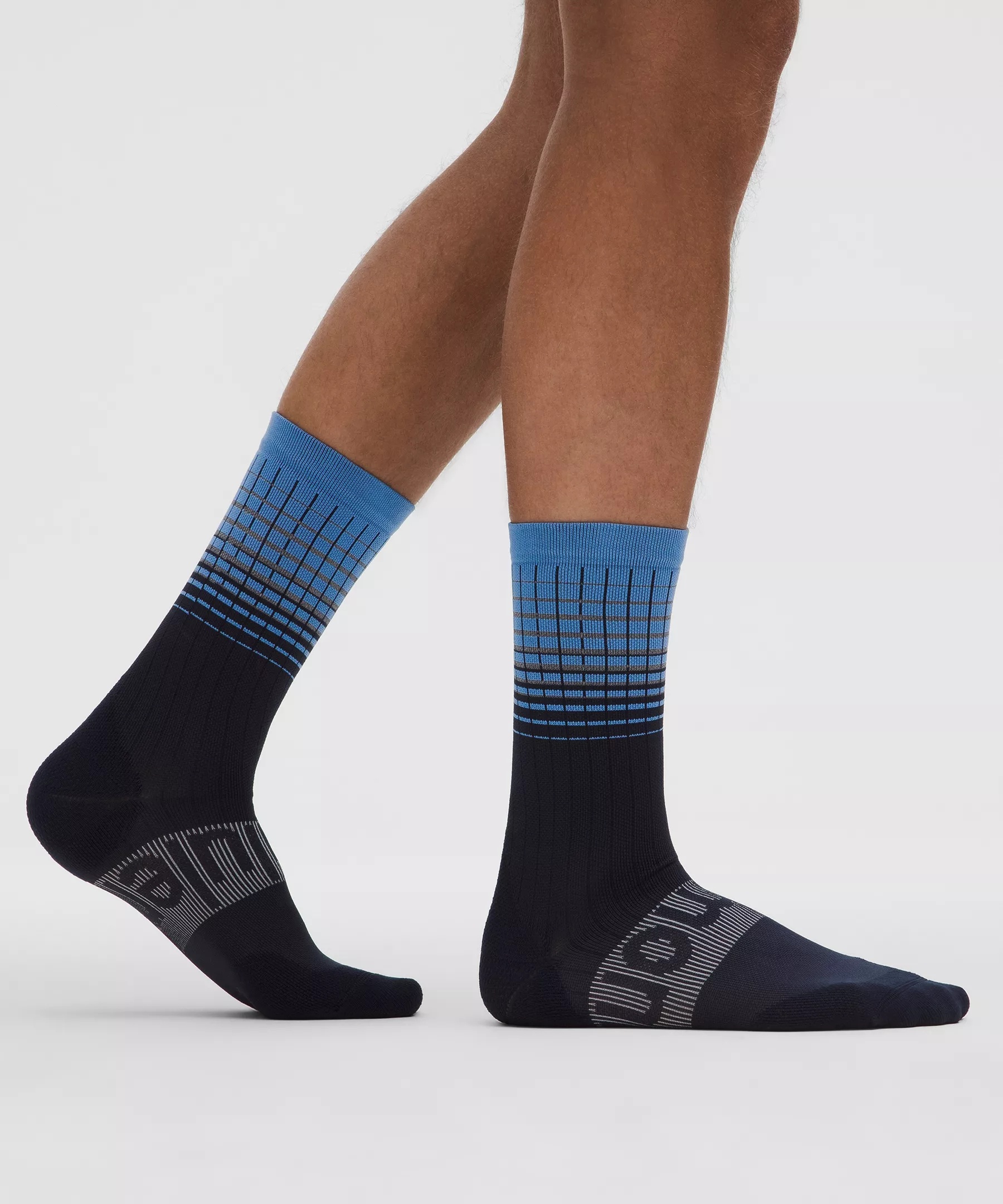 Men's Power Stride Crew Socks *Reflective - 3