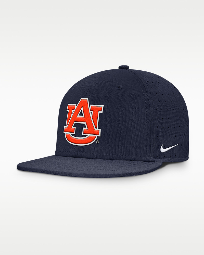 Auburn Dugout True Men's Nike Dri-FIT College Fitted Hat 1