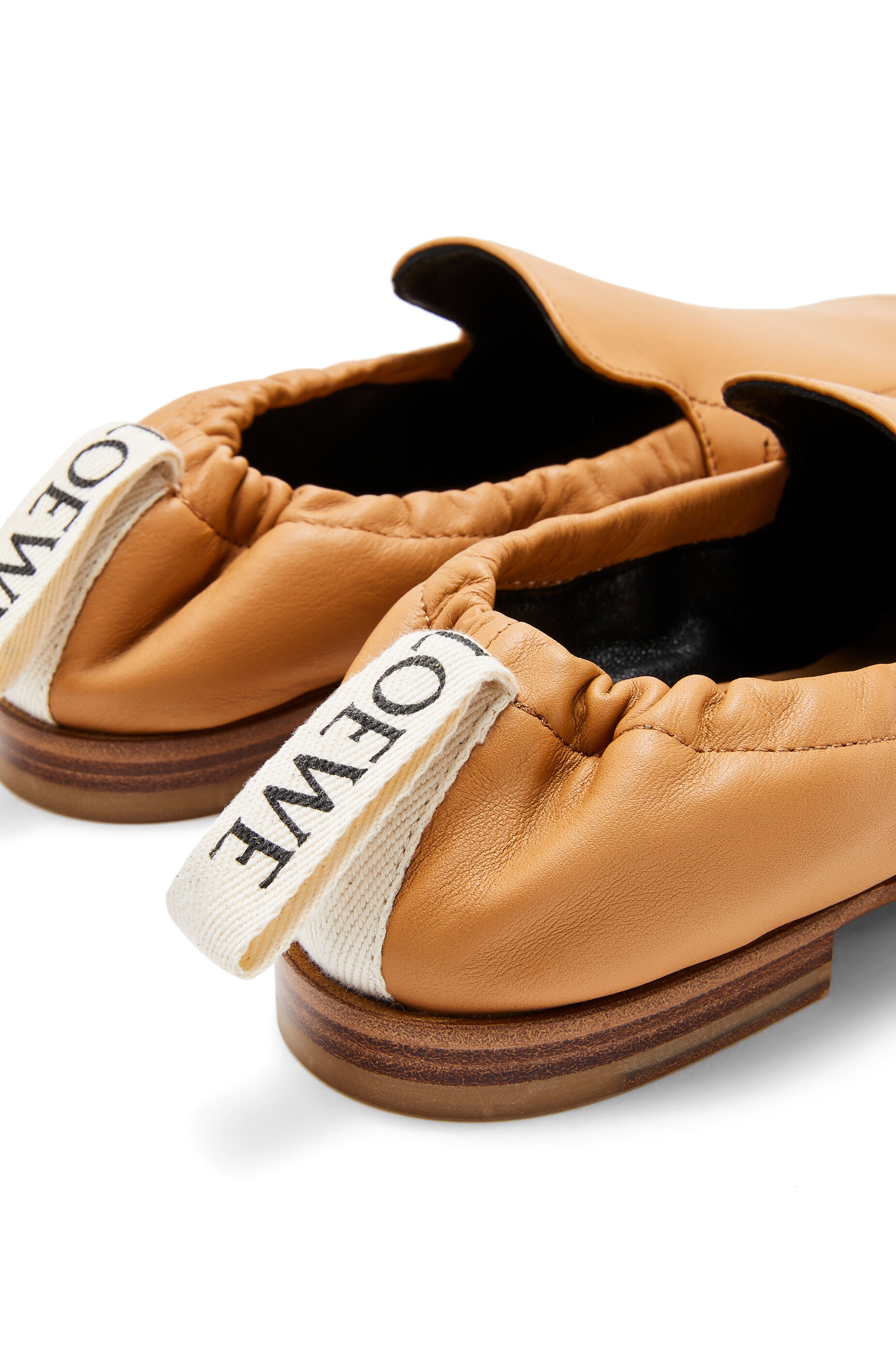 Elasticated loafer in calf - 4