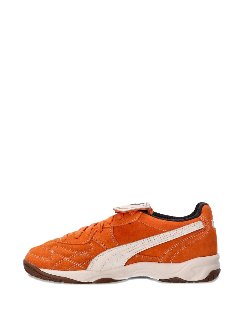 Indoor suede panelled sneakers 4