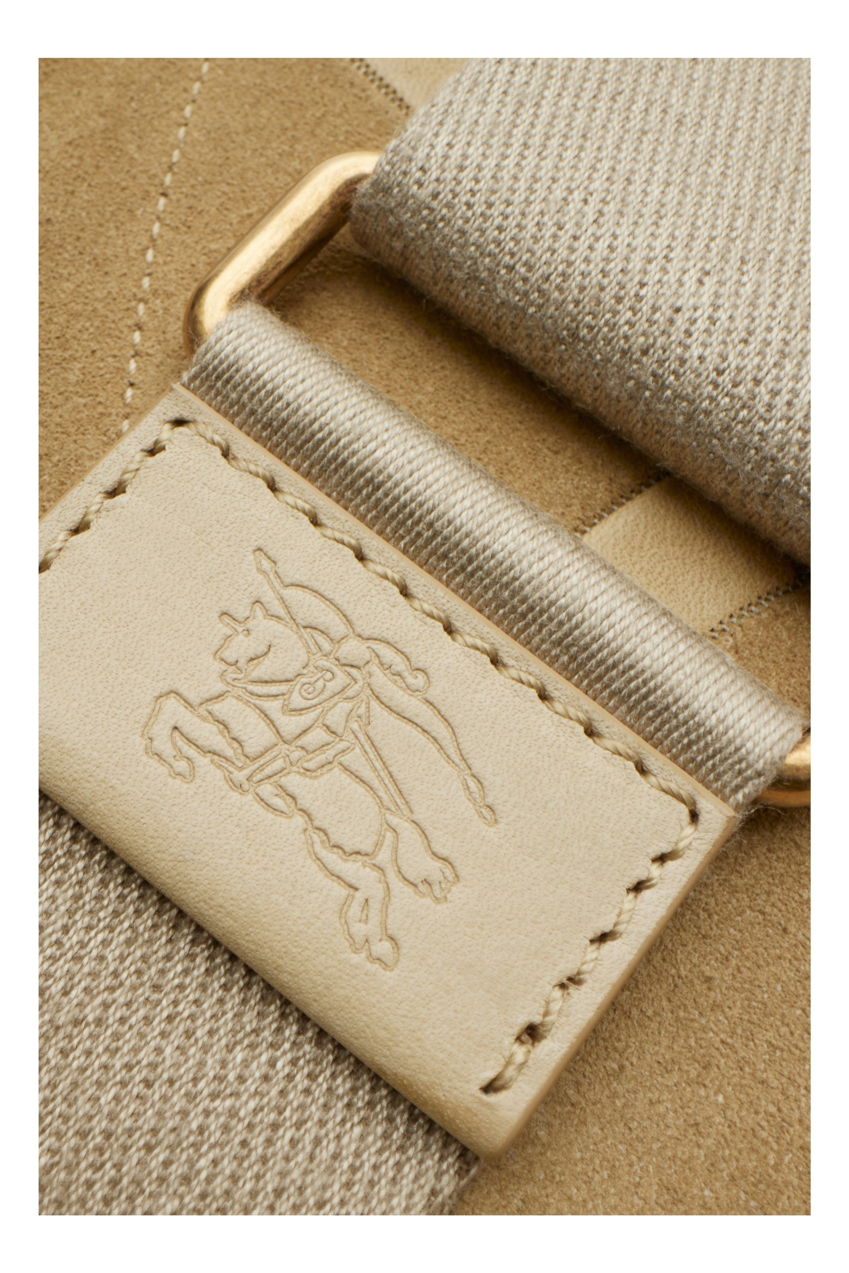 burberry Medium B Clip Messenger Bag in Sandstorm at Nordstrom - 7