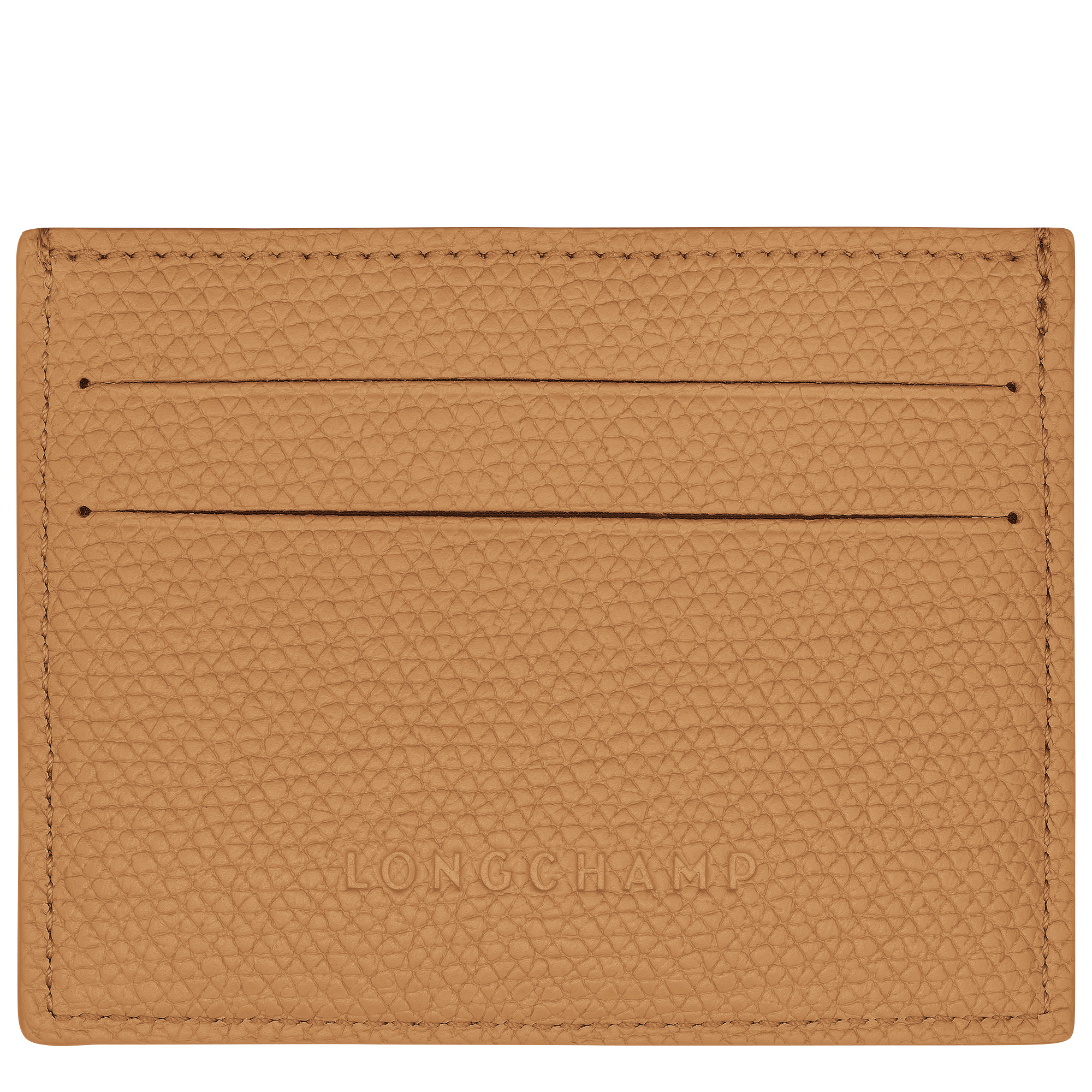 Le Roseau Card holder Walnut - Leather - 2