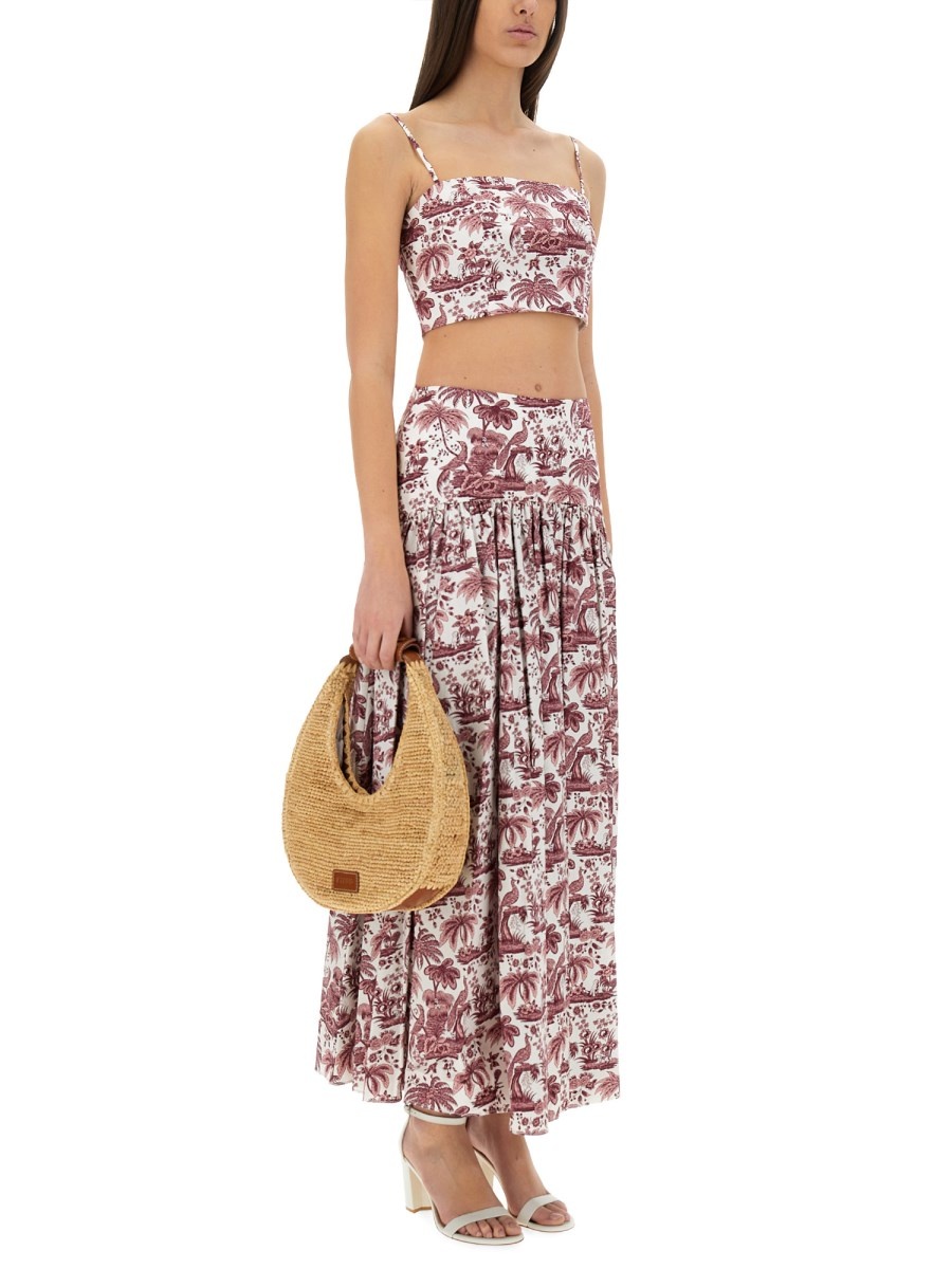 FEDERICO TANK TOP WITH TOILE PATTERN - 2