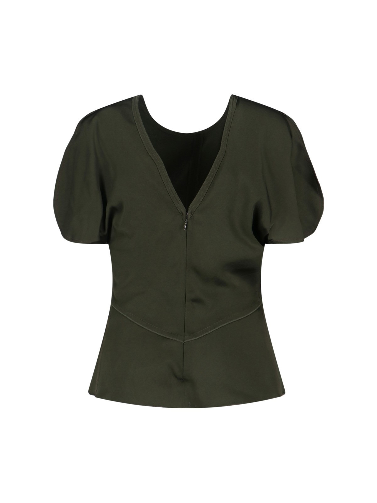 DRAPED SLEEVE TOP - 2