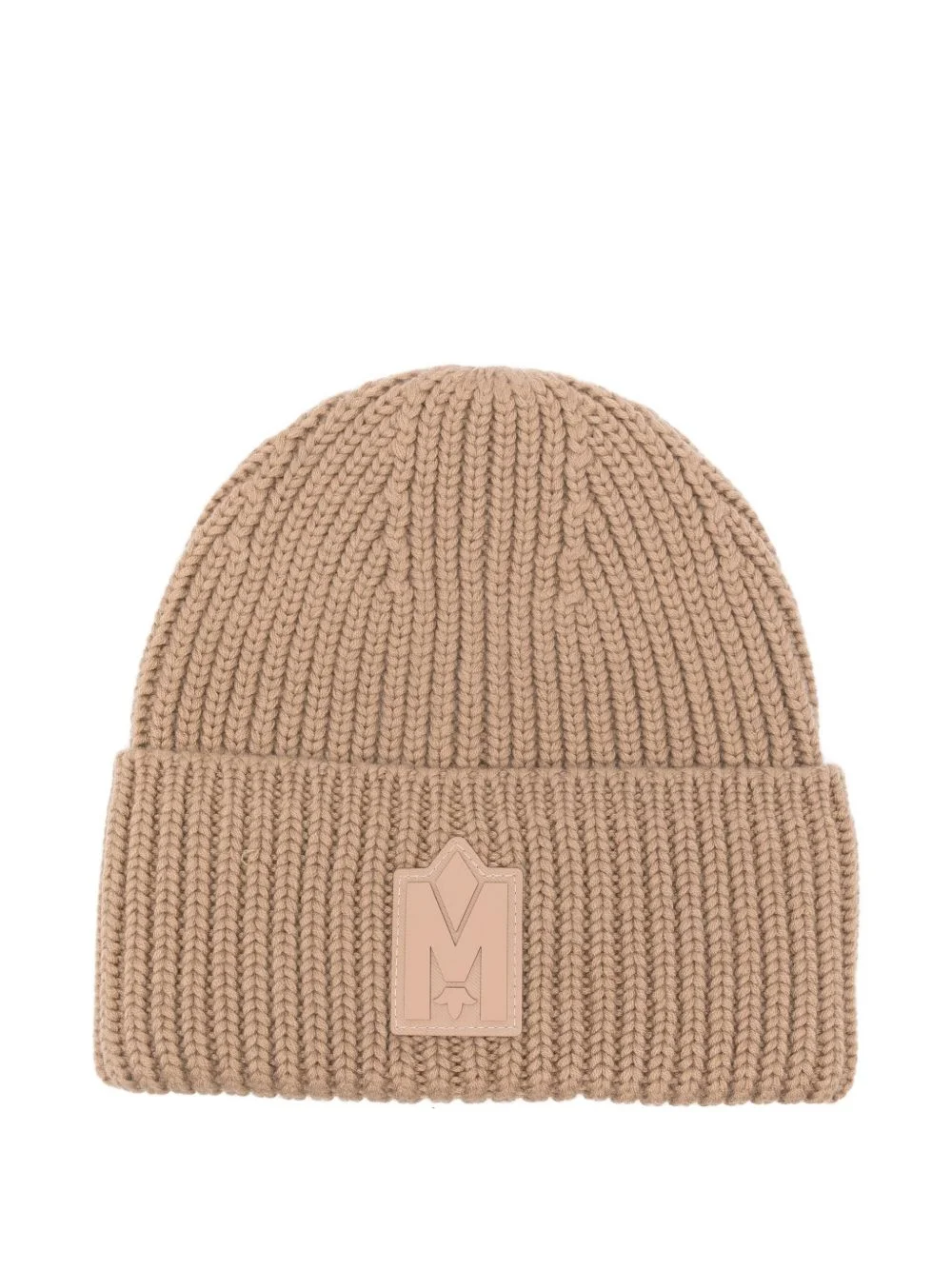logo-patch beanie - 1
