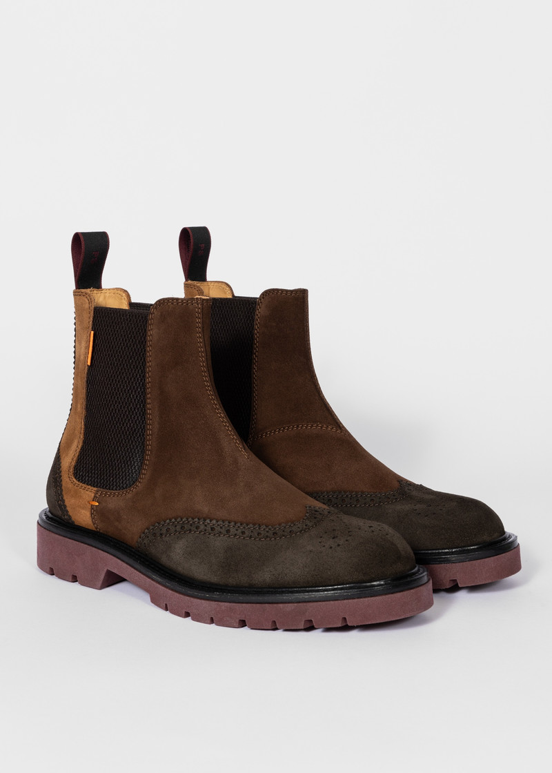 Brown Suede 'Barnaby' Boots 4