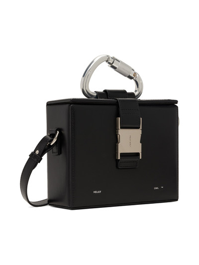 HELIOT EMIL™ Black Leather Carabiner Box Bag outlook