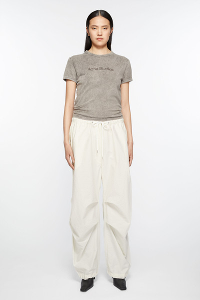 Acne Studios Relaxed fit trousers - White outlook